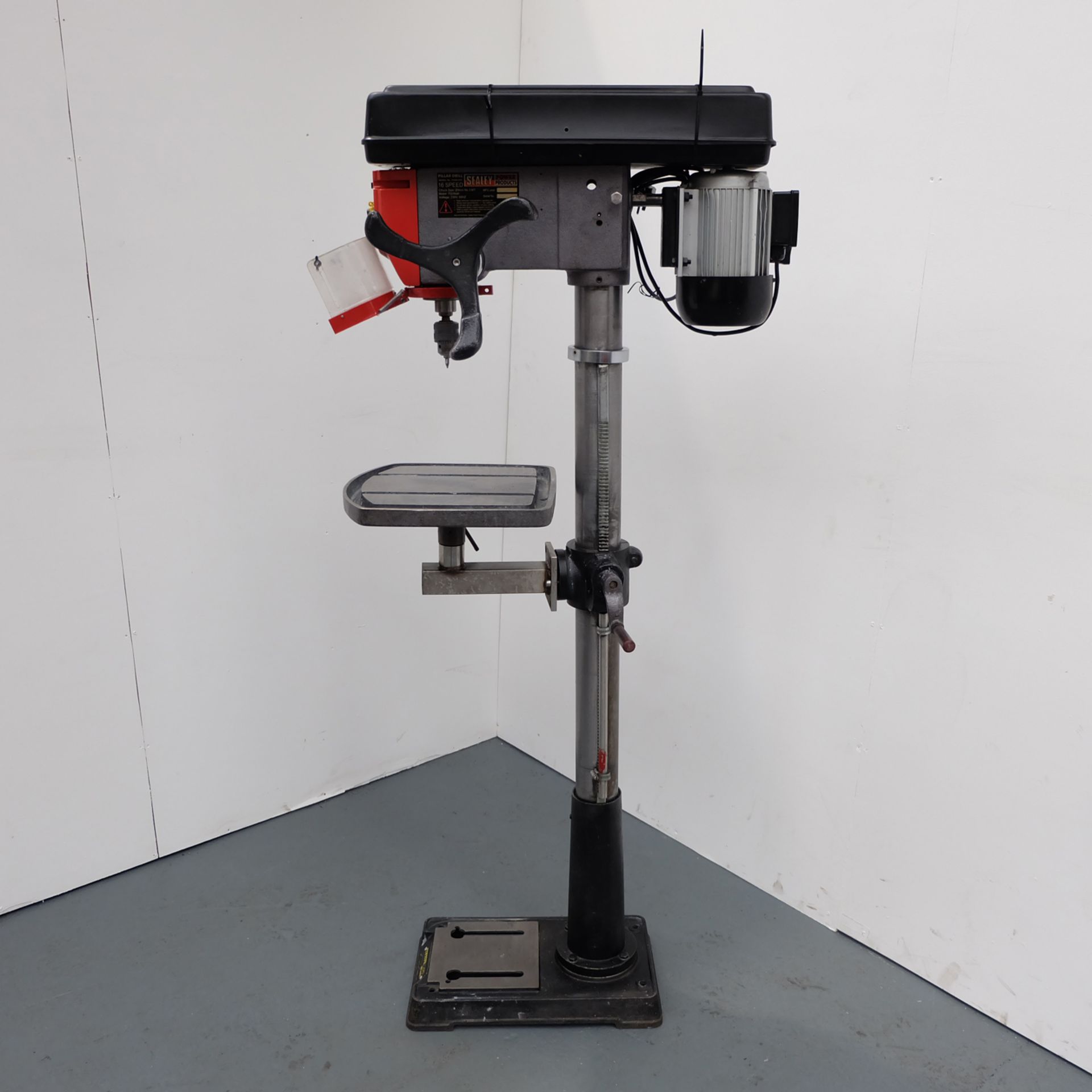 Sealey Model PDM240F Pillar Drill. Table Size 300mm x 295mm. Chuck Size 20mm No.3 Morse Taper. - Image 4 of 7