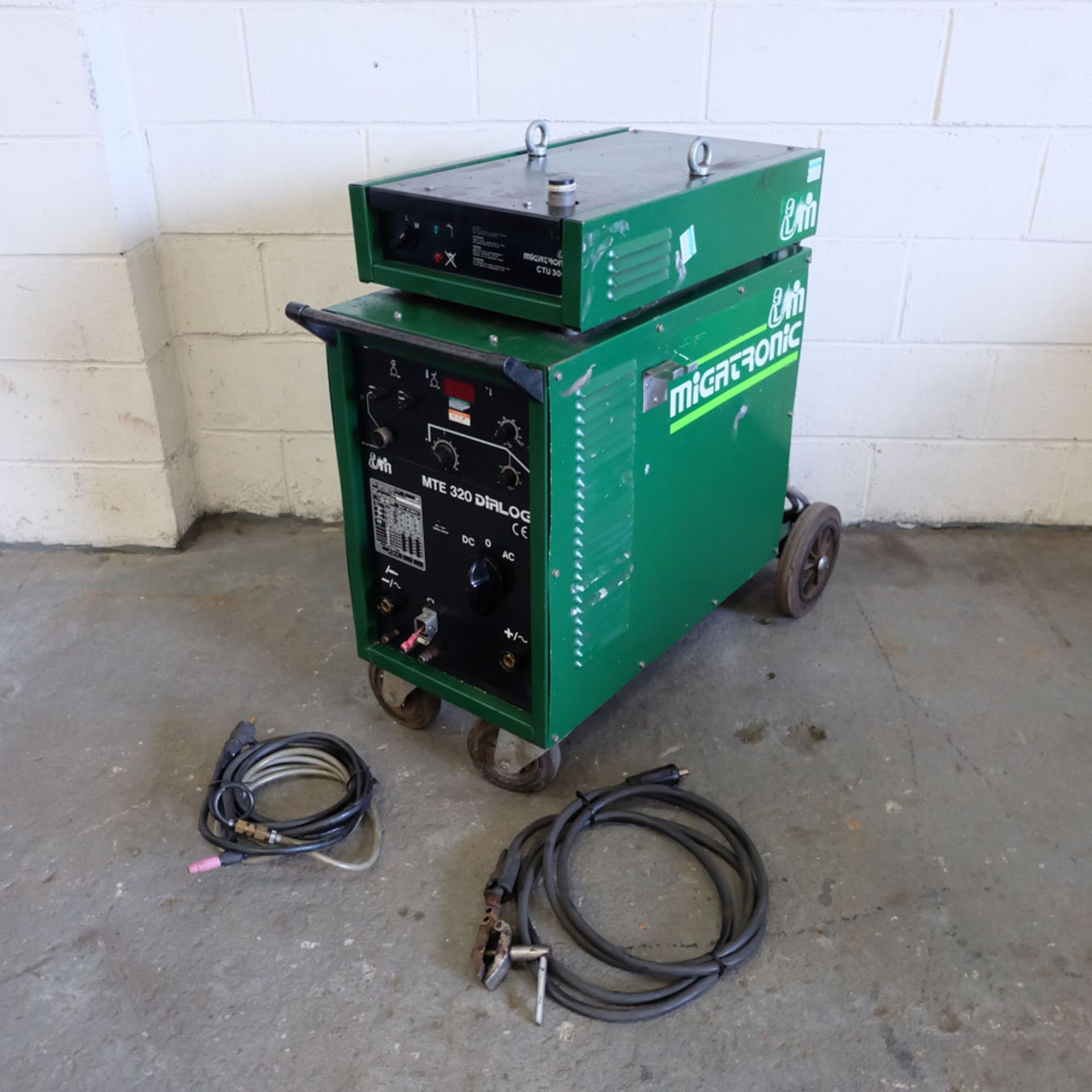 Migatronic MTE 320 Dialog DC/AC Type III. 320 A Tig Welding Set.