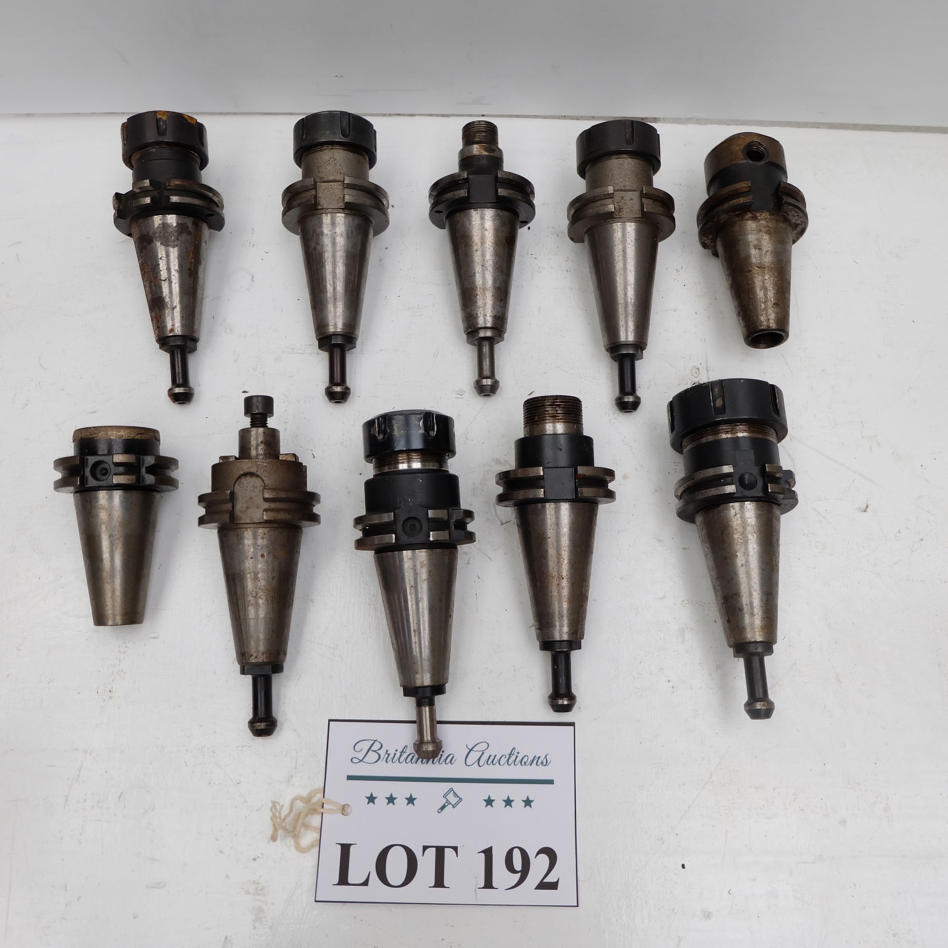 Quantity of 10 x SK40 Spindle Tooling.