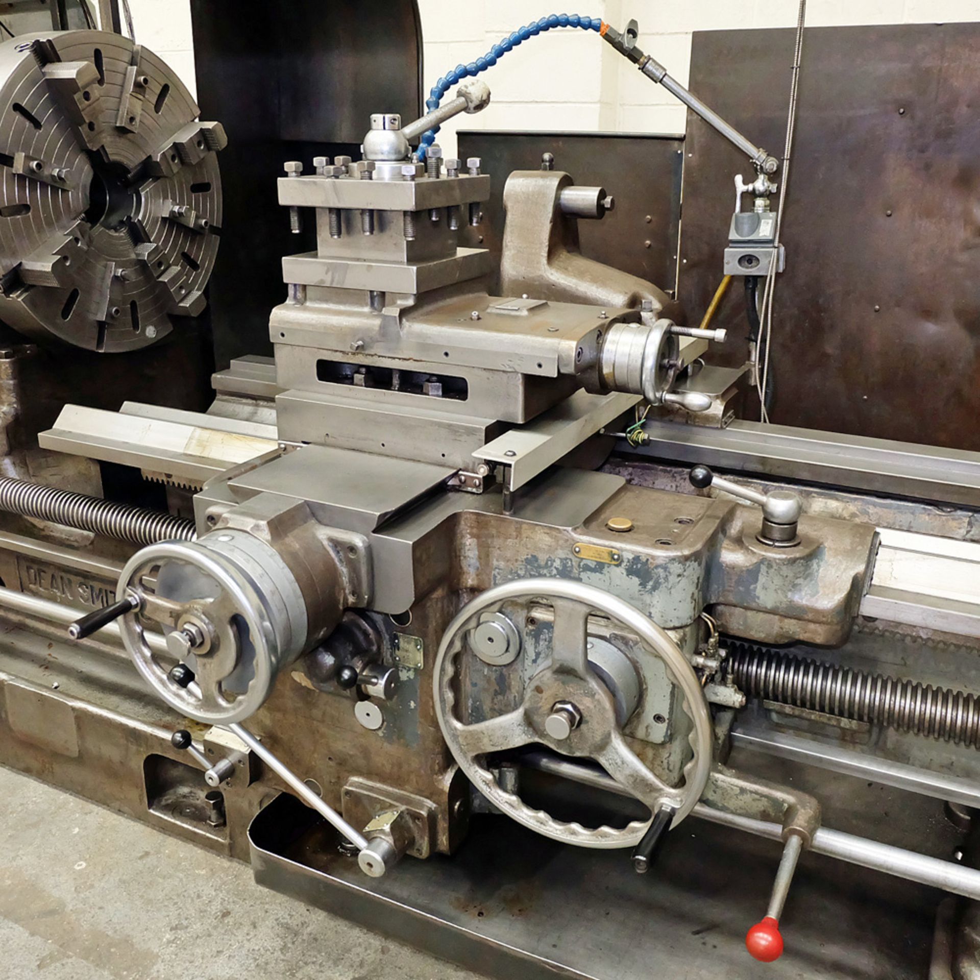 Dean Smith and Grace Type 30 Gap Bed Centre Lathe. Distance Between Centres 72". Swing Over Bed 33". - Image 6 of 13
