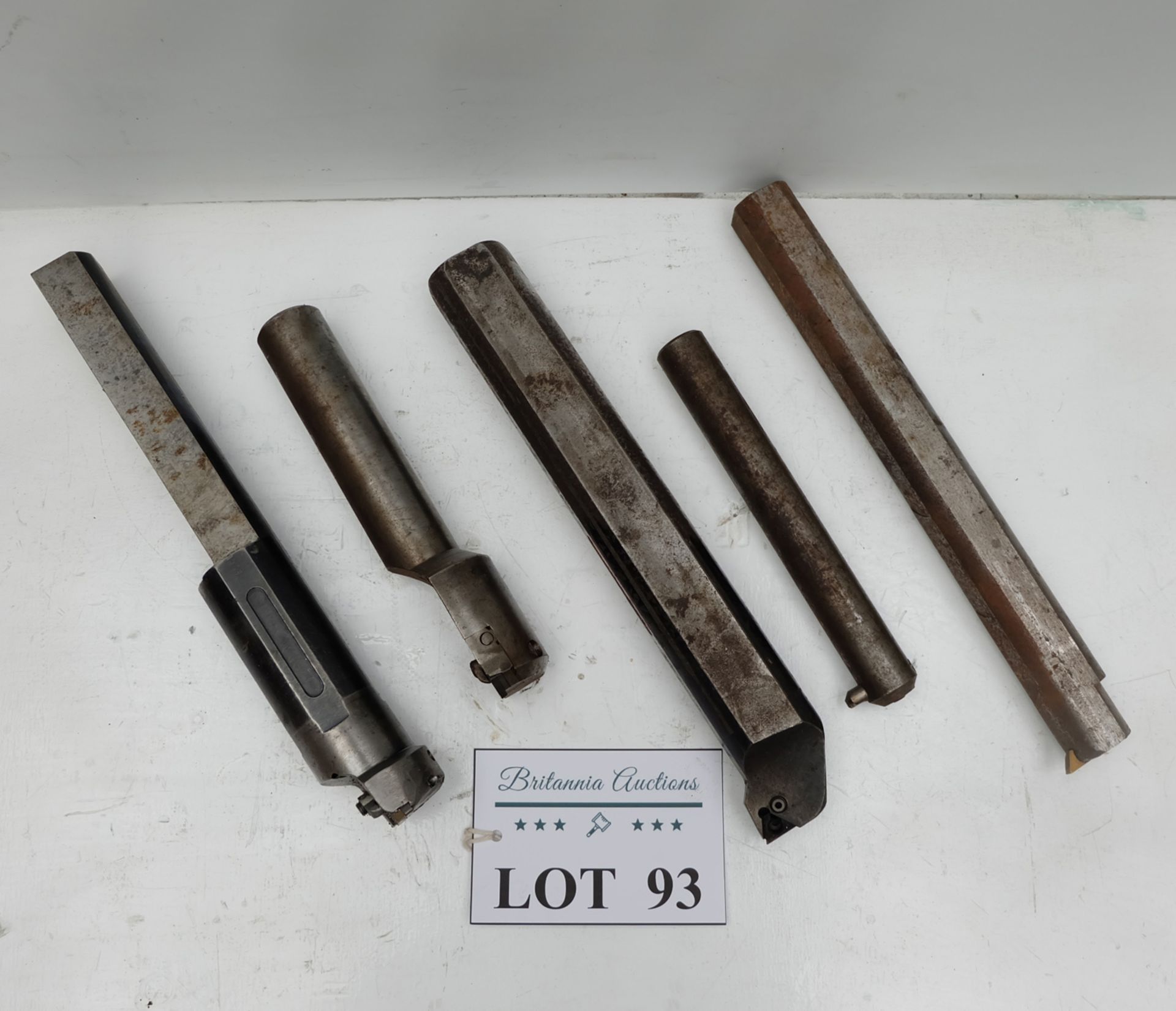 5 x Lathe Boring Tools. Various Sizes from Approx 29mm to 50mm Diameter. - Image 2 of 4