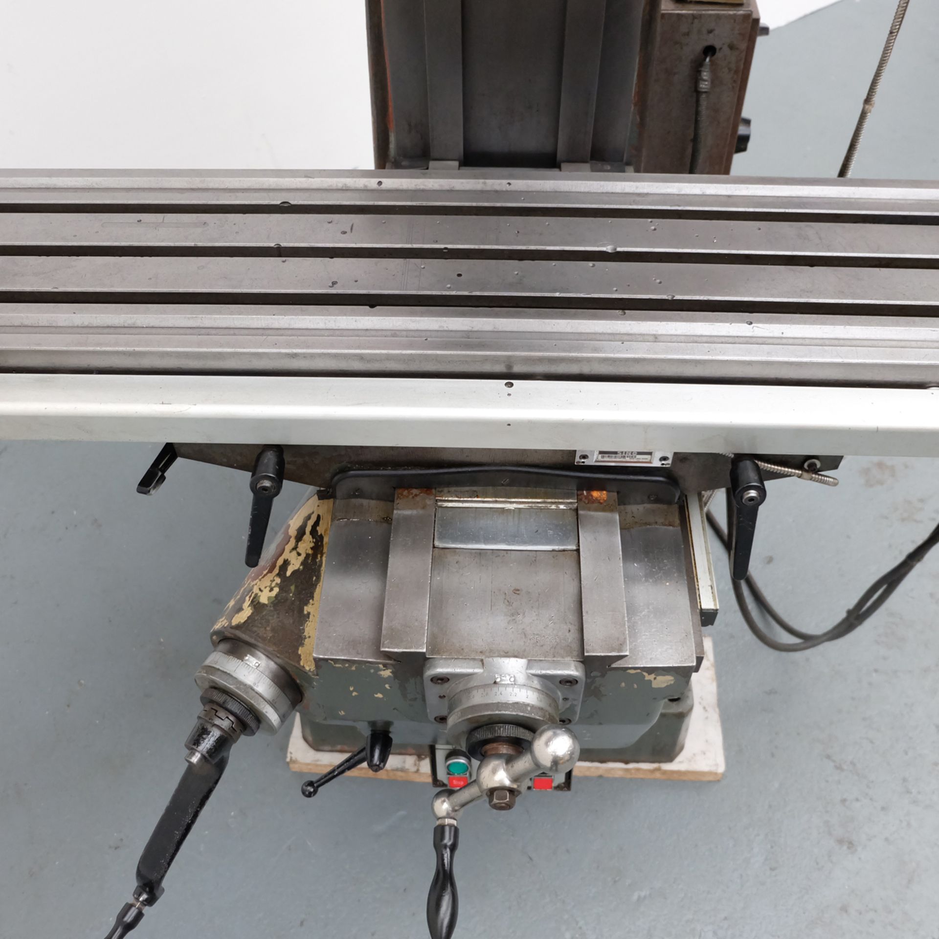 Ajax Model AJT.1 Turret Milling Machine. Table Size 50" x 10". Long Travel 28". - Image 6 of 15
