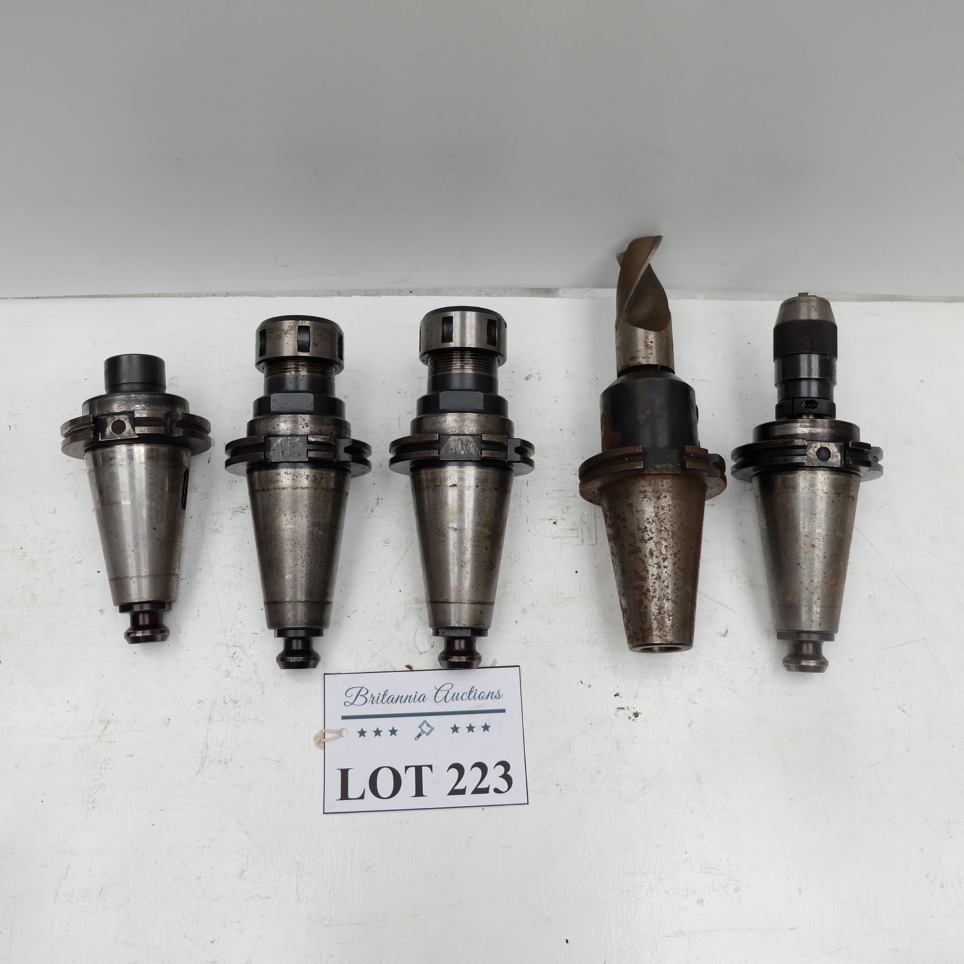 Quantity of 5 x SK 50 Spindle Tooling.