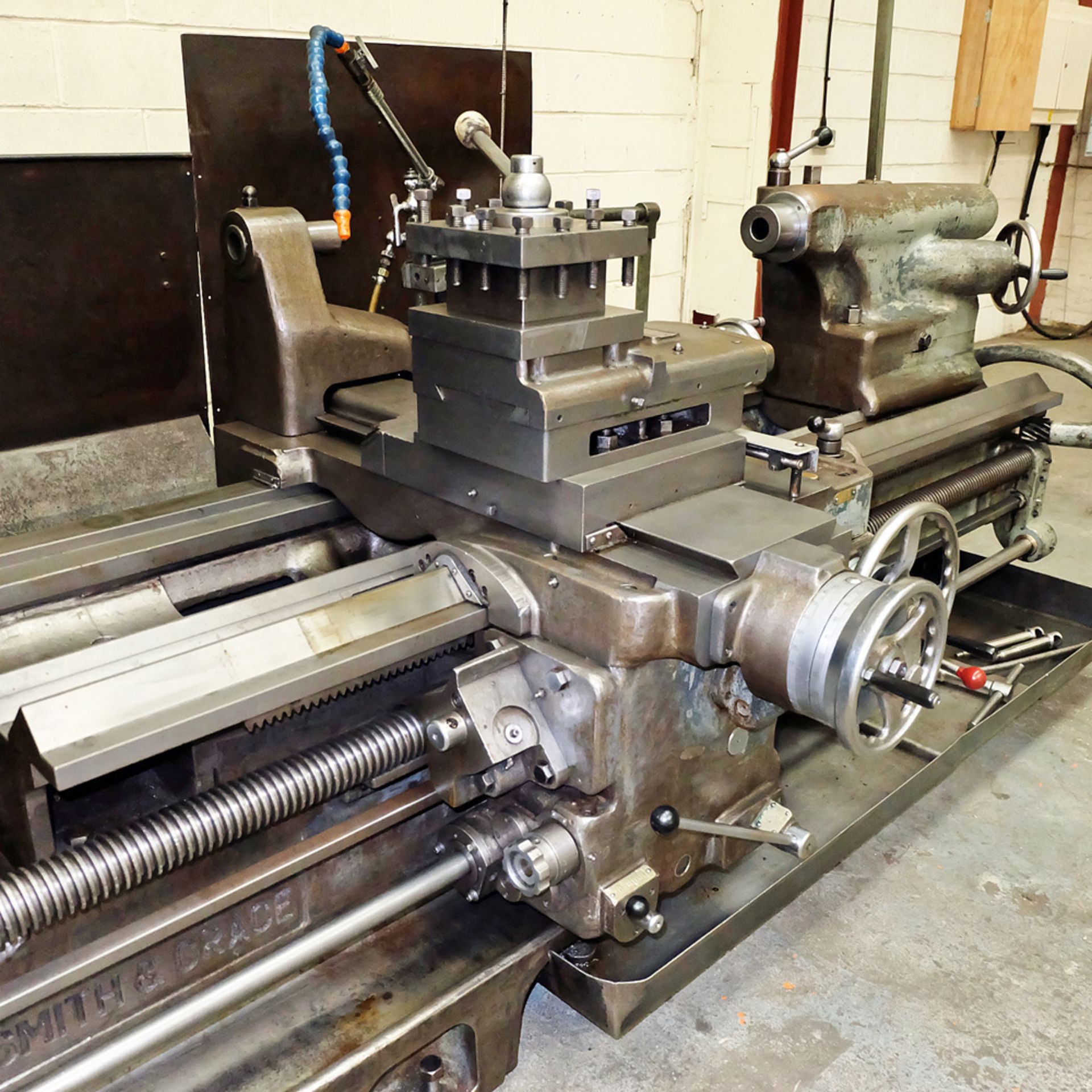 Dean Smith and Grace Type 30 Gap Bed Centre Lathe. Distance Between Centres 72". Swing Over Bed 33". - Image 3 of 13