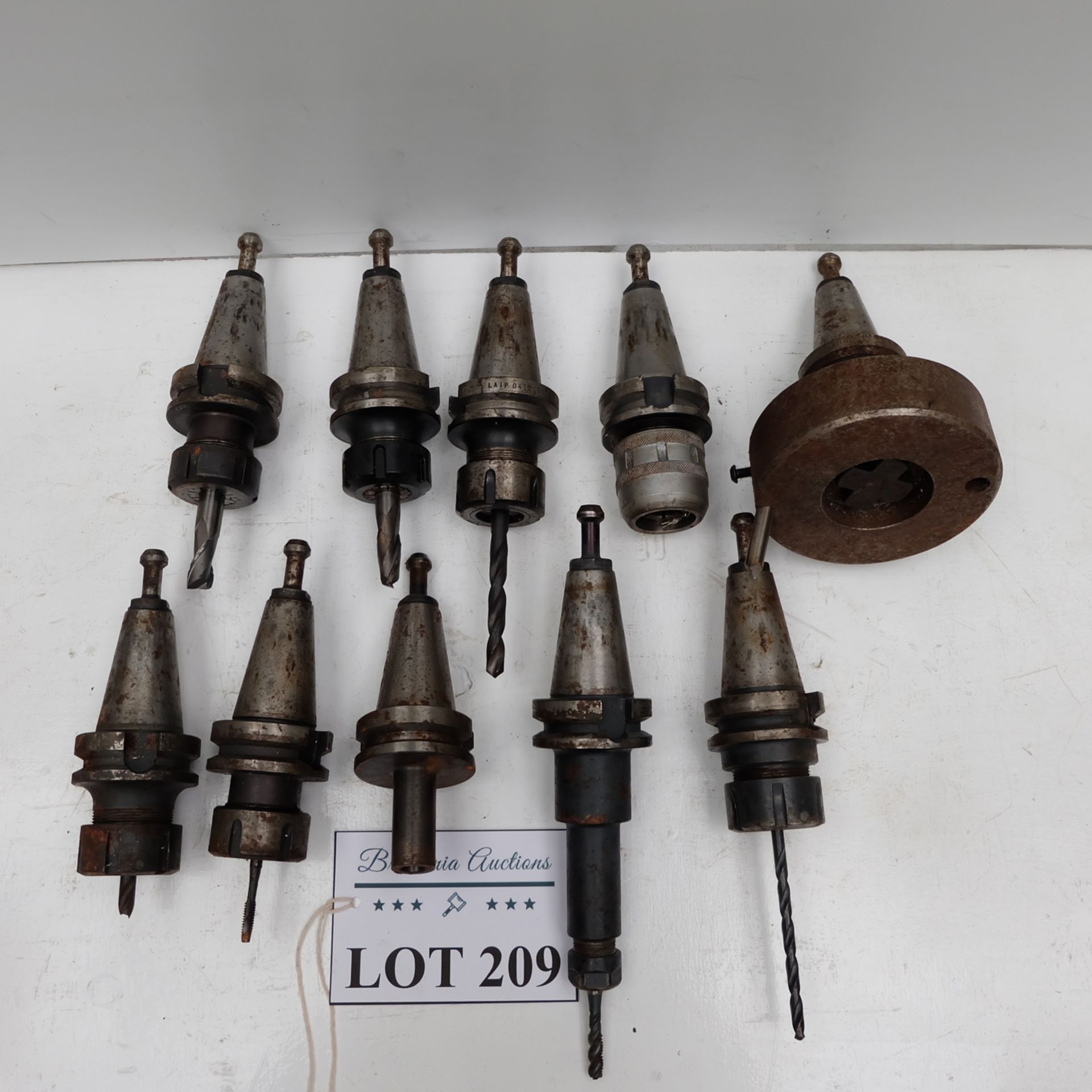 Quantity of 10 x BT 40 Spindle Tooling. - Image 2 of 3