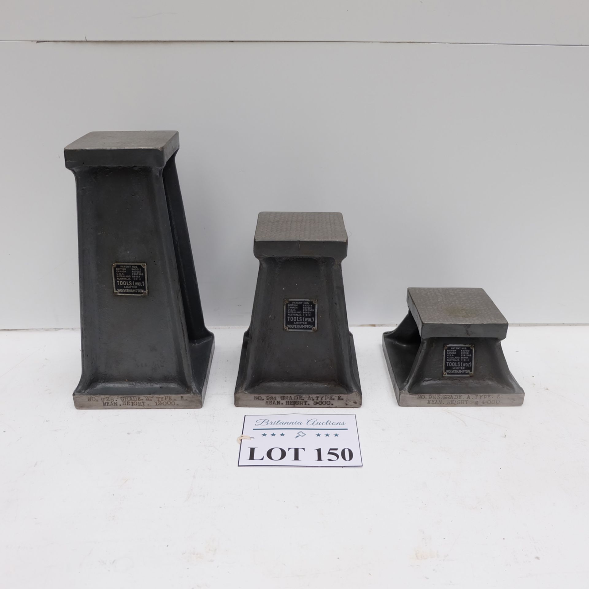 3 x Tools (Wol) Ltd. Height Gauge Extension Towers. - Image 3 of 11