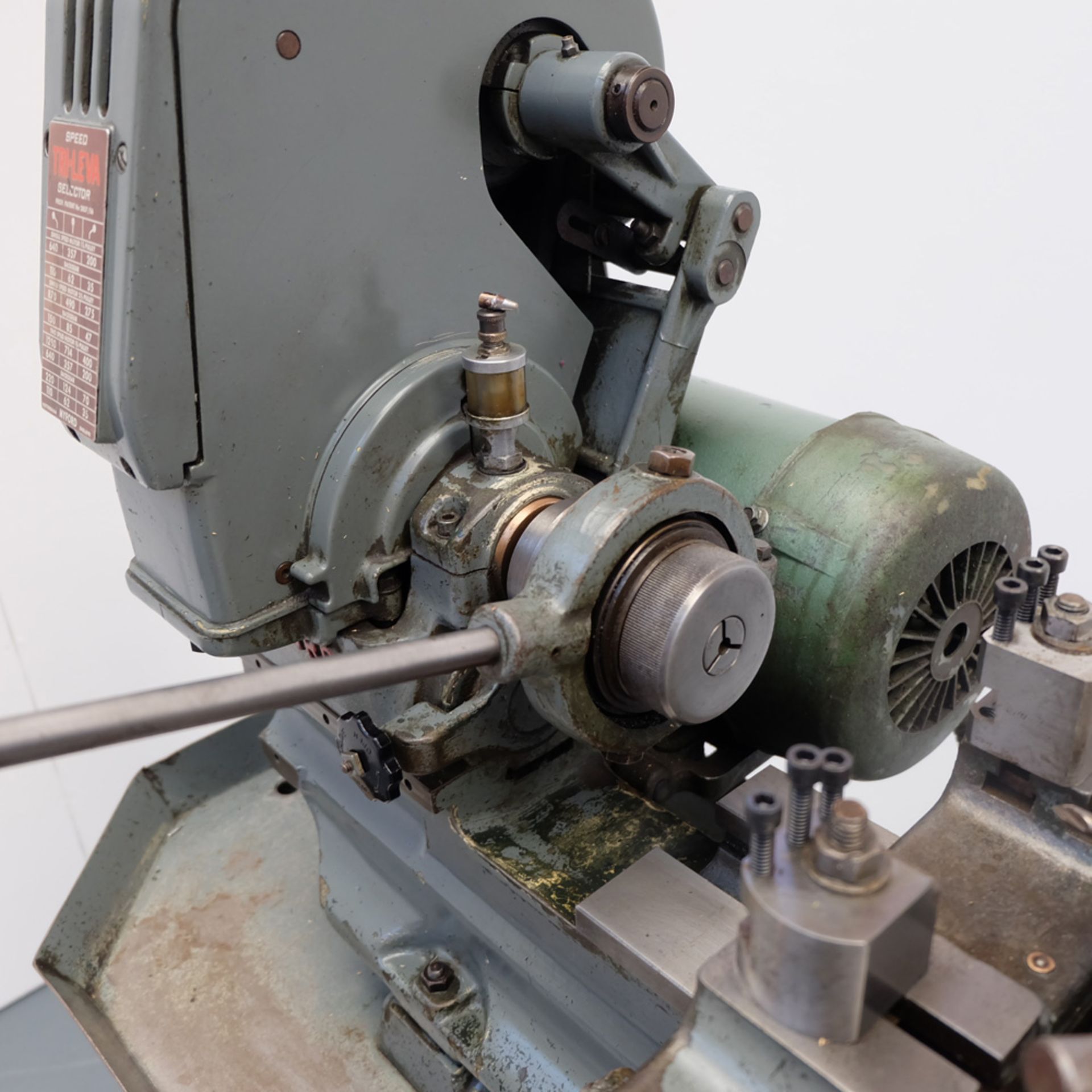 Myford C7 Capstan Lathe with Tri-Leva Speed Selector. Centre Height 3 1/2". - Image 5 of 11