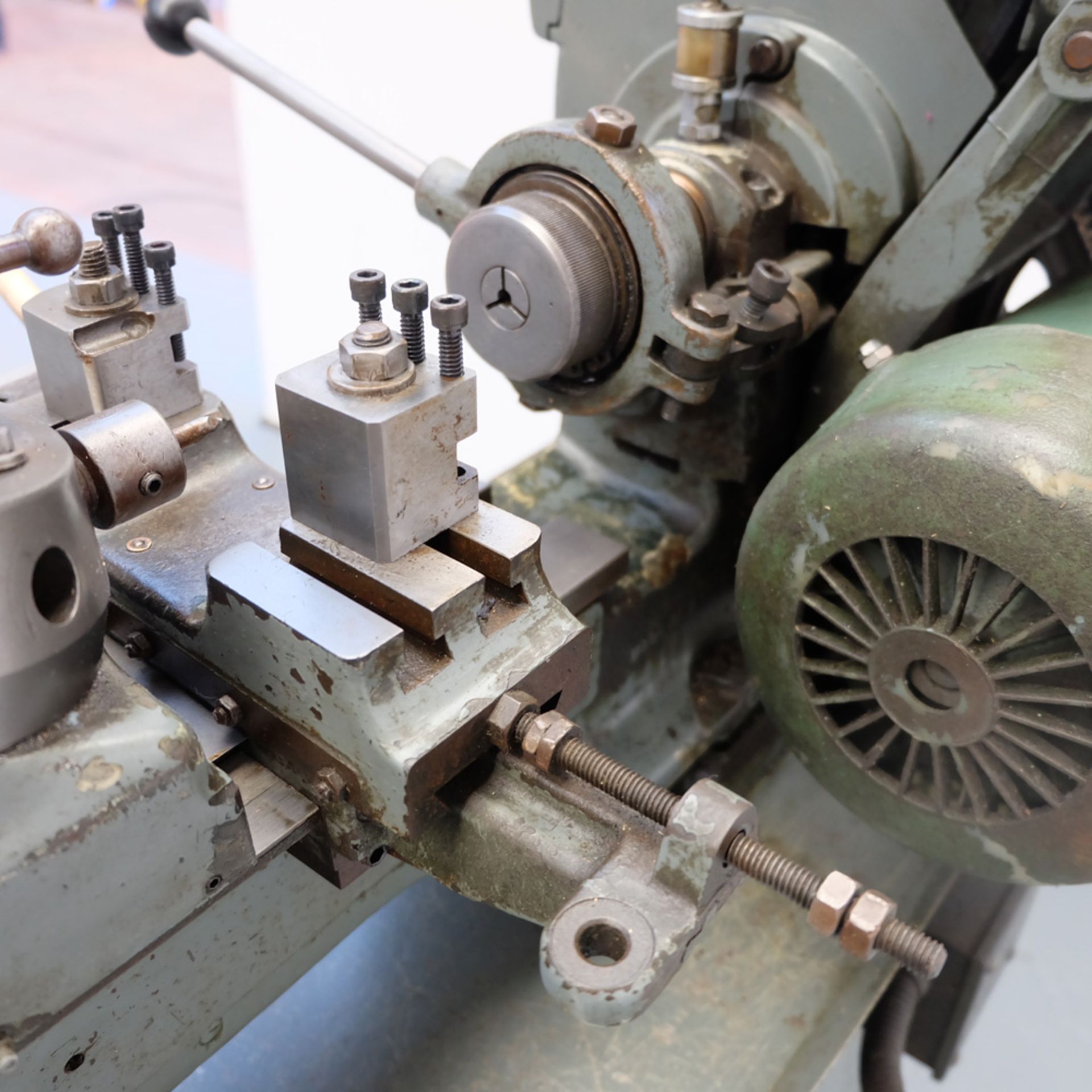 Myford C7 Capstan Lathe with Tri-Leva Speed Selector. Centre Height 3 1/2". - Image 9 of 11