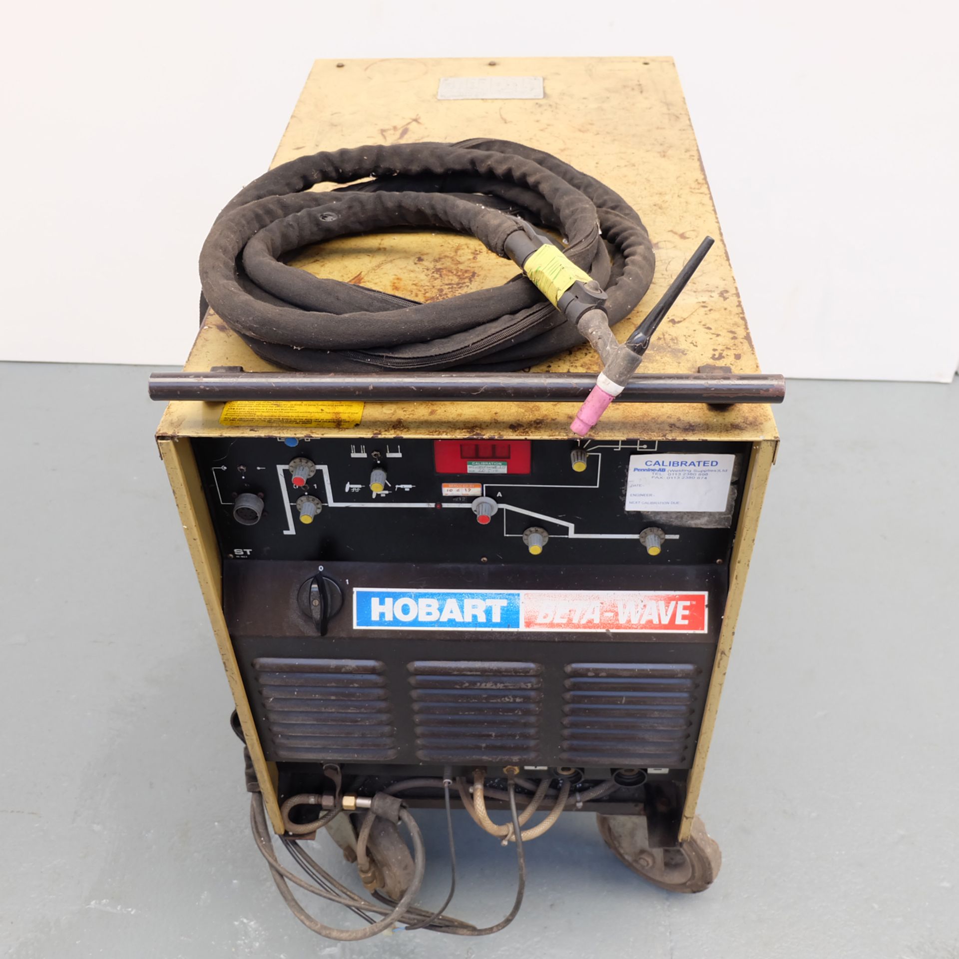 Hobart Beta-wave Type BW 320. 320 Amp Tig Welding Set. - Image 4 of 8