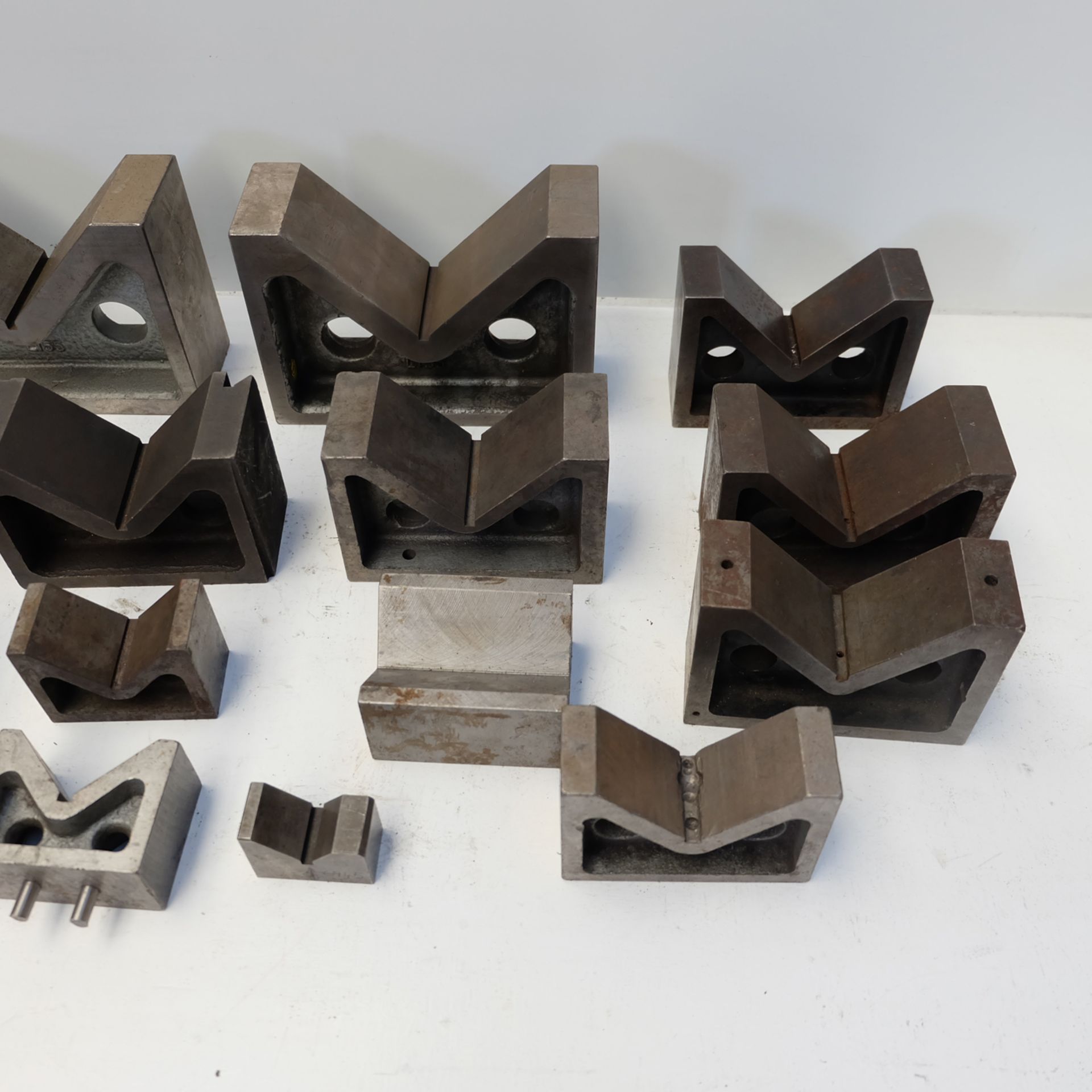 Large Selection of Vee Blocks as Lotted. - Image 2 of 5