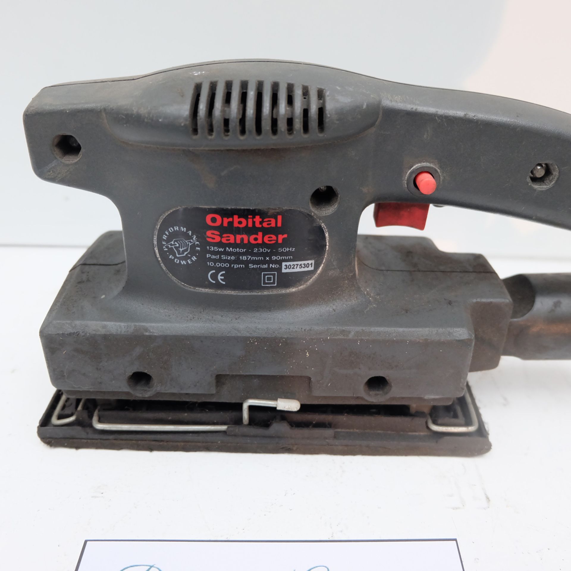 Performance Power 135w Orbital Sander. Single Phase. - Image 2 of 3