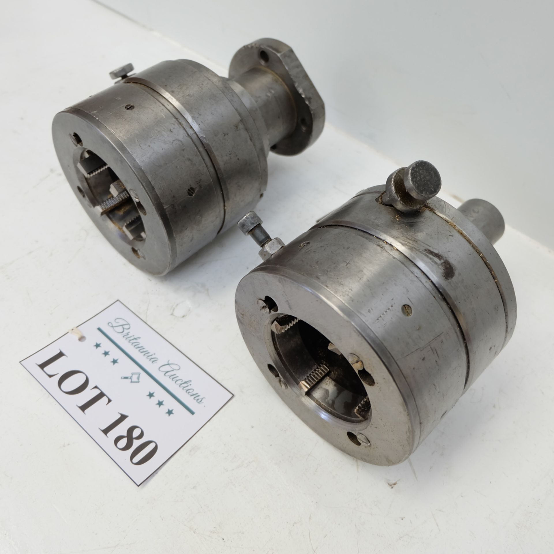 2 x Coventry Die Heads 2 1/2" Capacity 1 1/2" Spiggots. - Image 2 of 4