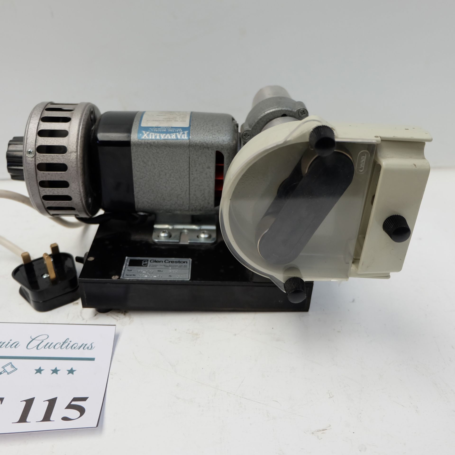 Glen Creston Type 60-127 Medical/Laboratory Pump. 200rpm Variable. Single Phase. - Image 2 of 7