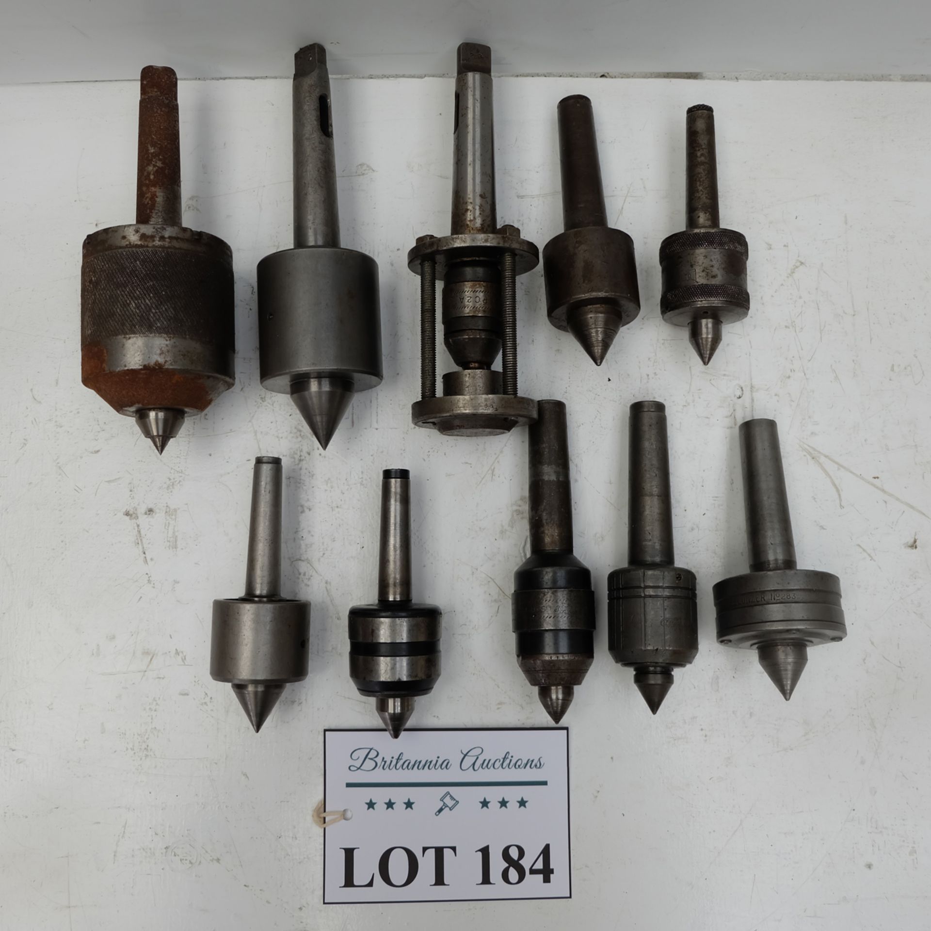 Selection of 2 & 3 Morse Taper Revolving Lathe Centres. - Image 2 of 4