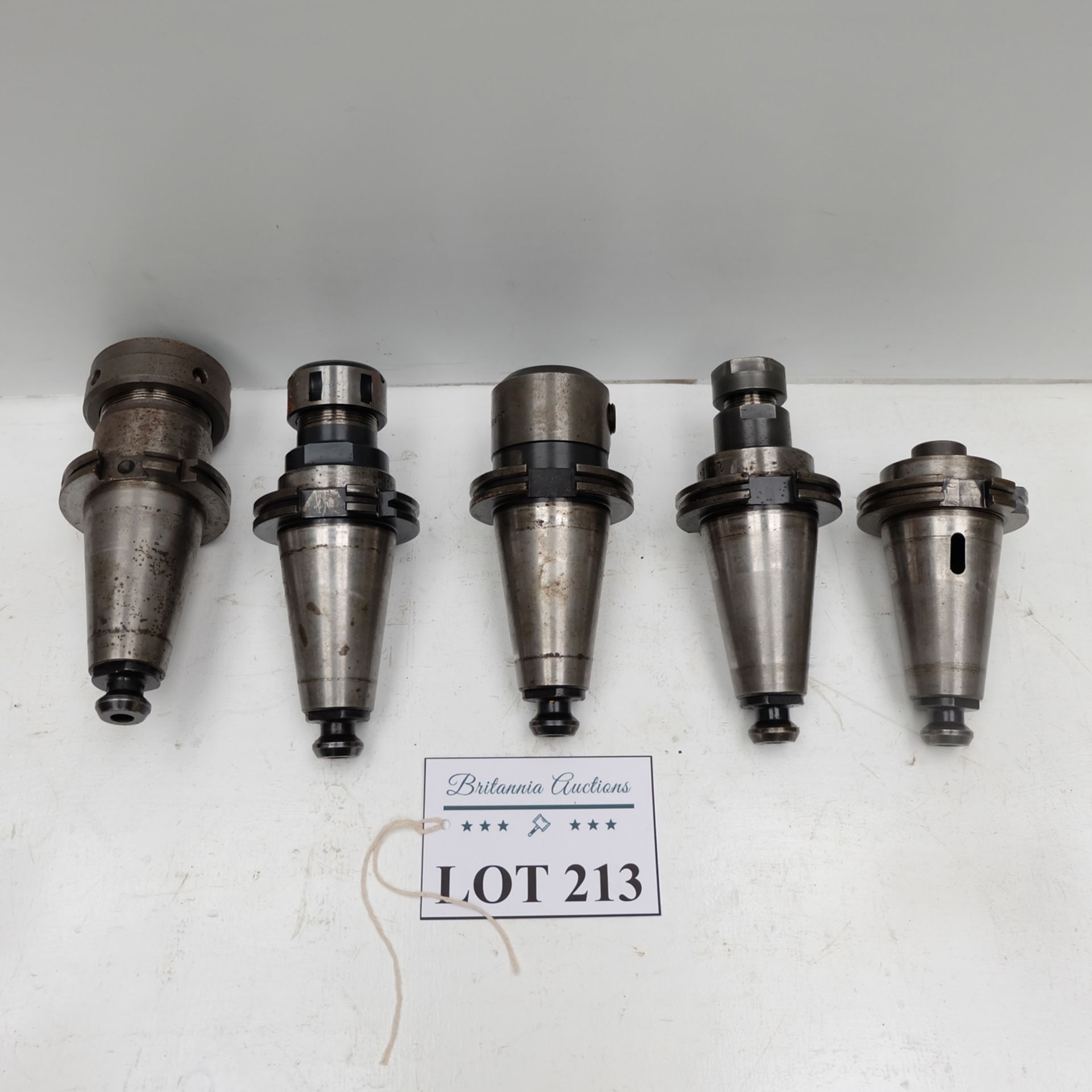 Quantity of 5 x SK 50 Spindle Tooling.