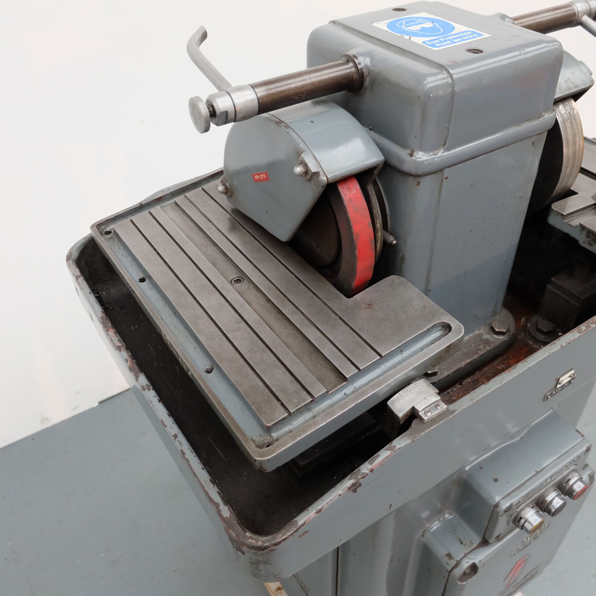 Abwood Twin Tilting Table Double Ended Lapping/Grinding Machine. 3 Phase. 1HP. - Image 4 of 10