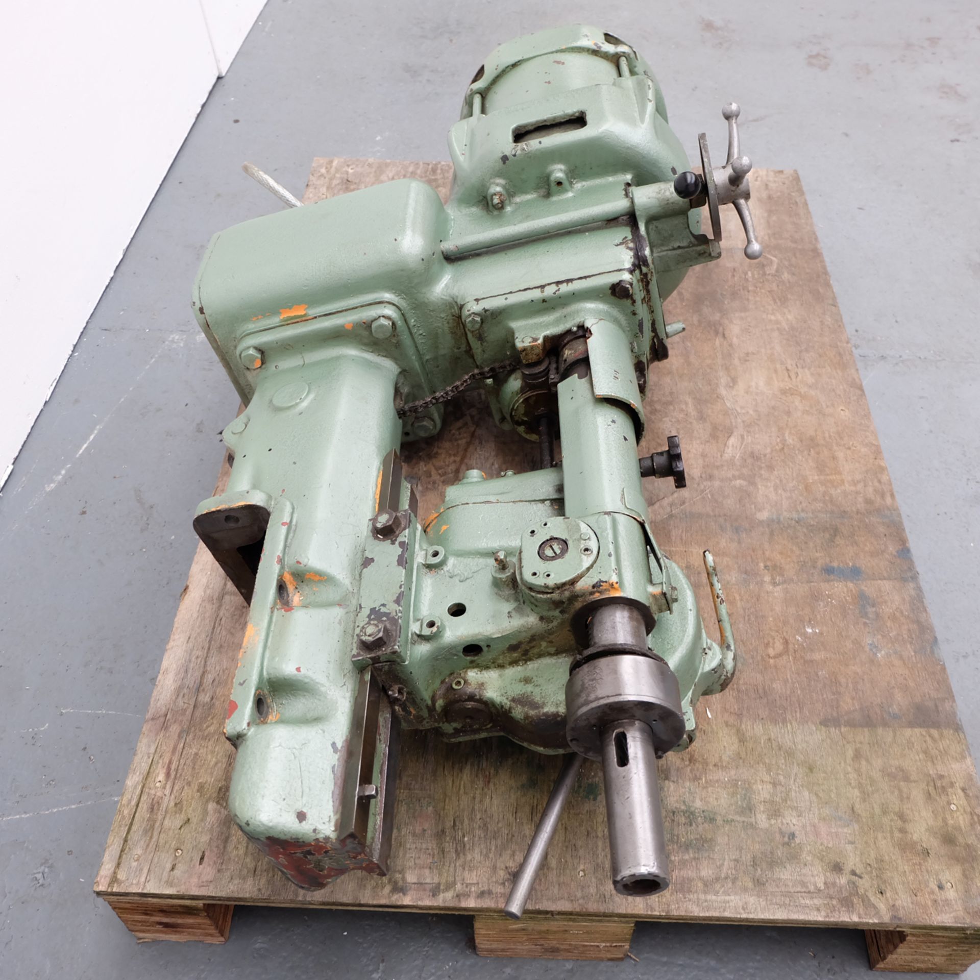 Herbert Drill Head. 8 Speeds 74 - 2850rpm. 3 Morse Taper. With Power Down Feed. - Image 7 of 7