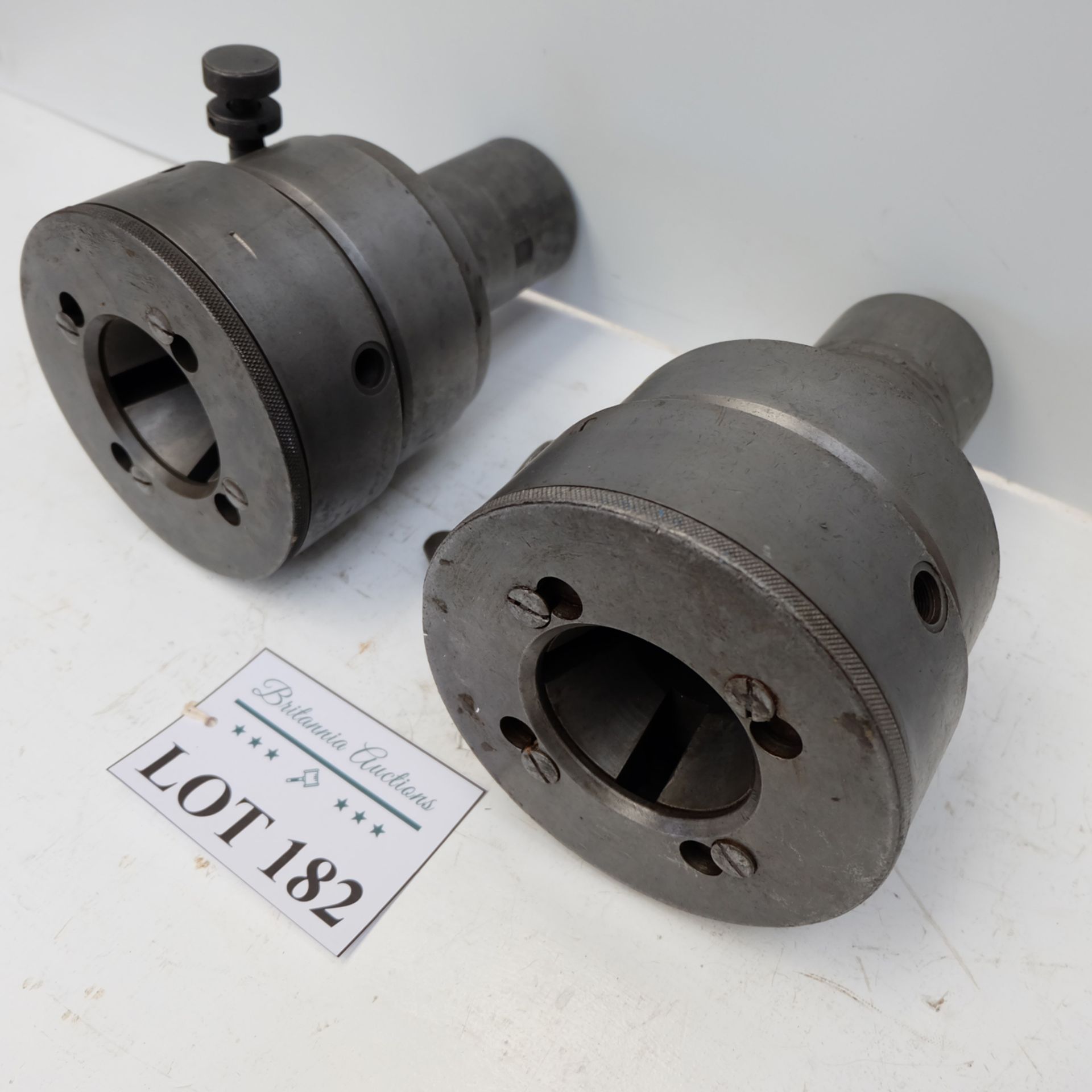 2 x Coventry Die Heads 2" Capacity 3 1/4" Spiggots. - Image 2 of 5