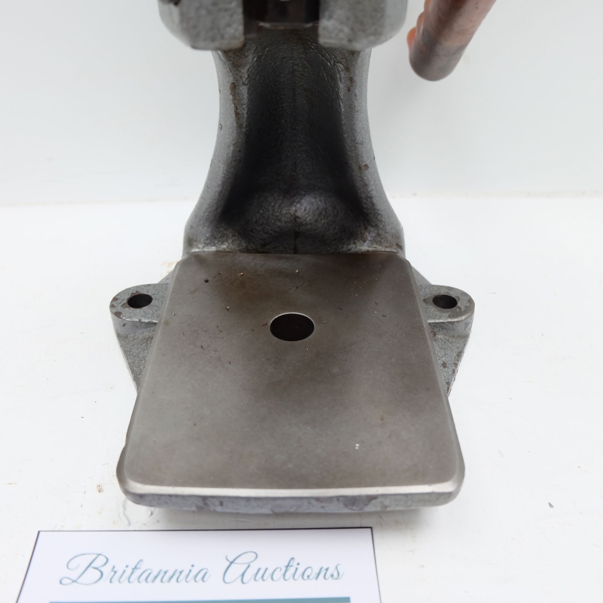 BTC No.2 Arbor Press. Throat 2 1/2". Daylight 5". Stroke 4". Table 5" x 6" Approx. - Image 4 of 6