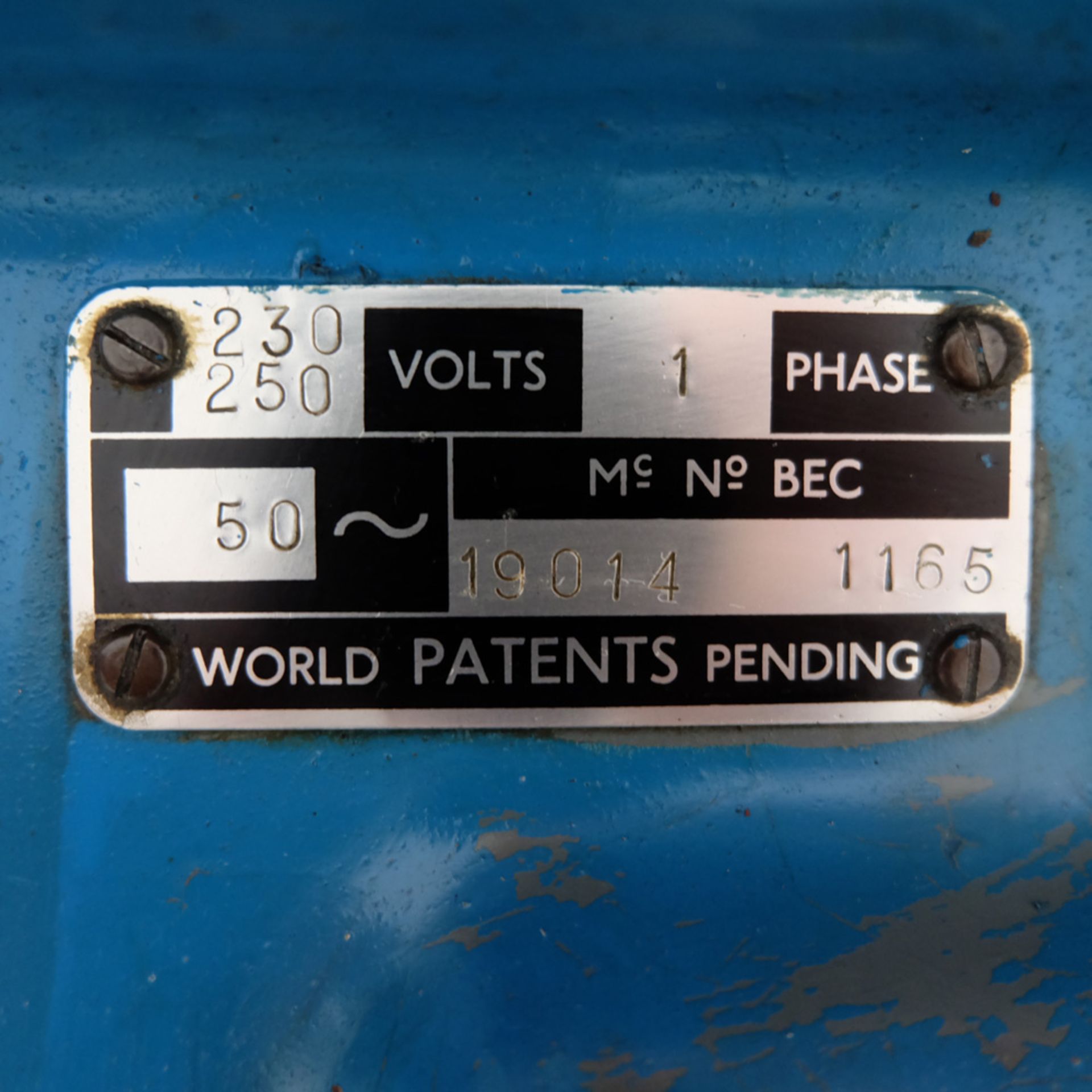 Elliott Progress No 2G. Floor Mounted Pedestal Drill. No.2 Morse Taper Spindle. - Image 8 of 8