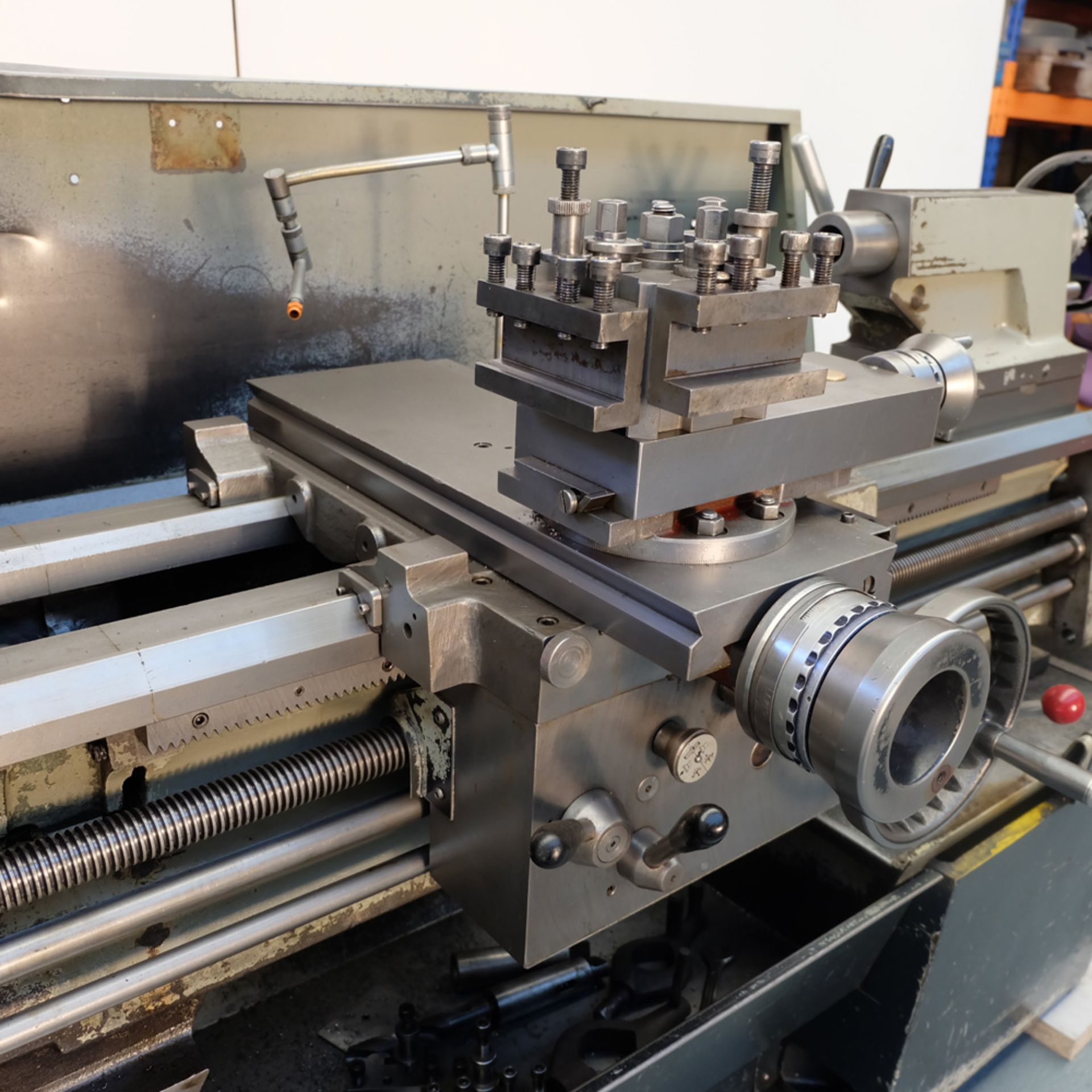 Colchester Mascot 1600 Gap Bed Centre Lathe. Swing Over Bed 17". Swing Over Cross Slide 10 1/2". - Image 6 of 13