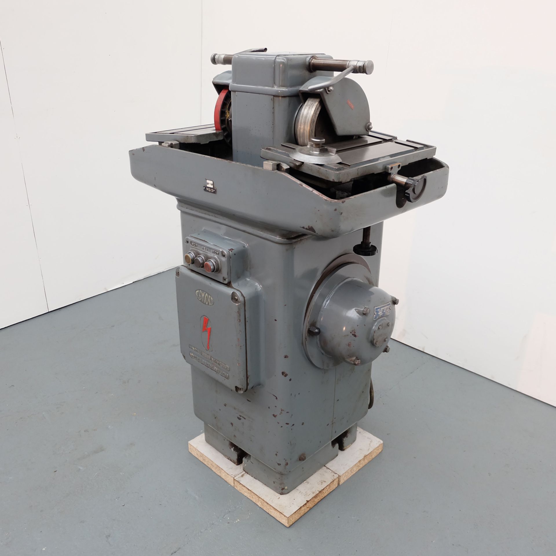Abwood Twin Tilting Table Double Ended Lapping/Grinding Machine. 3 Phase. 1HP. - Image 2 of 10