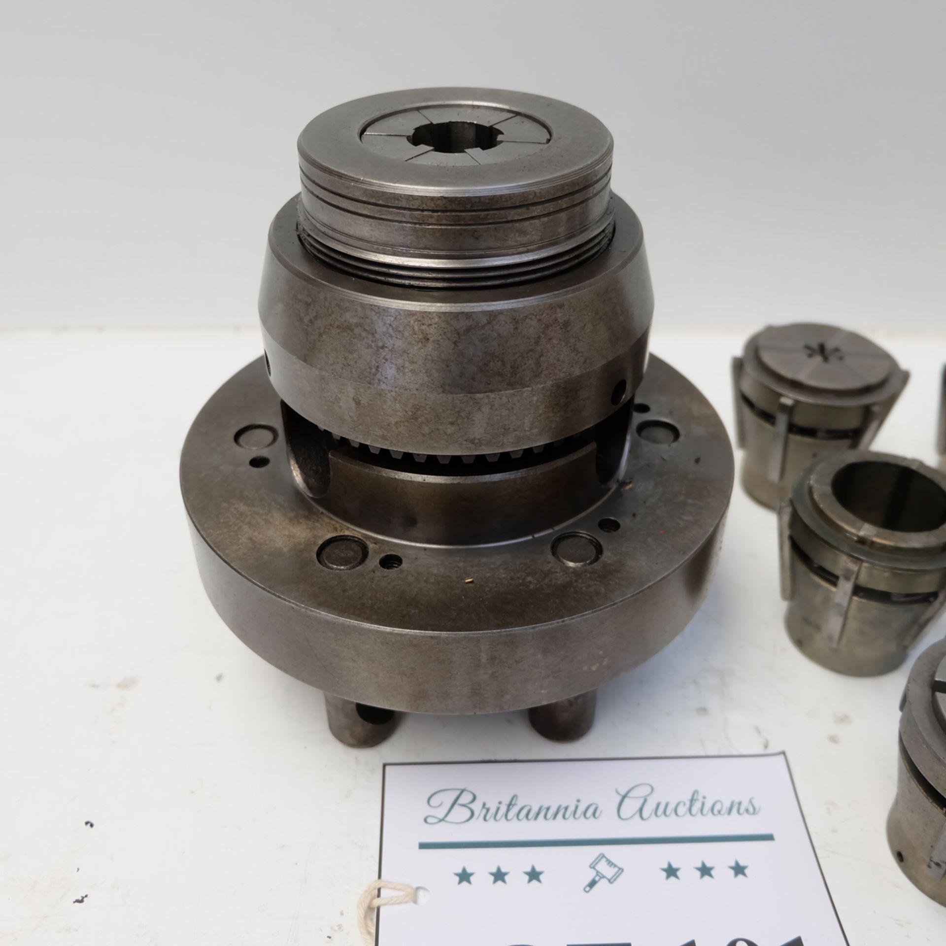 Pratt-Burnerd Model EC Multisize Collet Chuck. Capacity 1 1/2" To Suit Camlock D1-6 Fitting. - Image 5 of 8