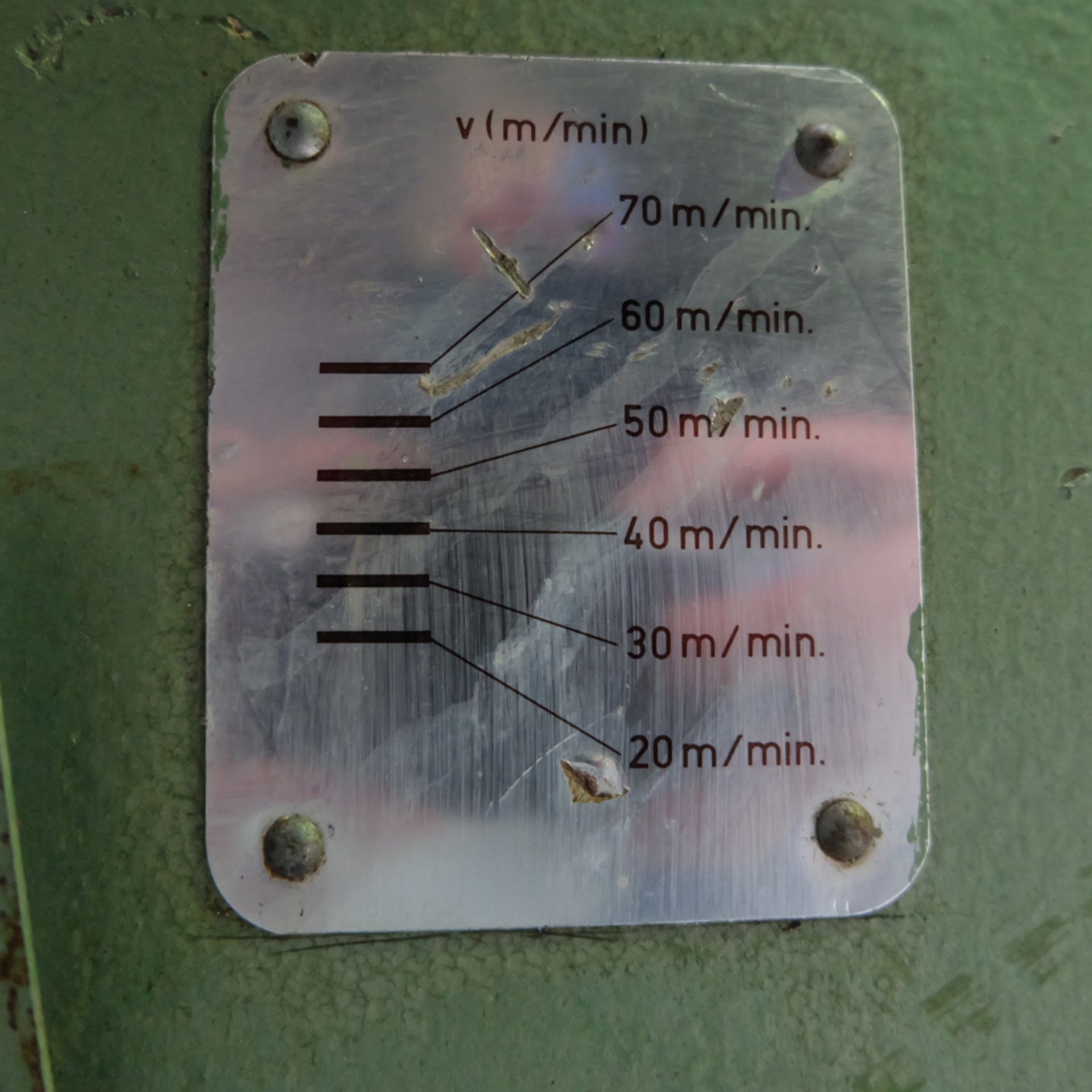 Forte 10" Horizontal Bandsaw. Capacity 10" Diameter. Variable Speed 20 - 70 m/min. - Image 8 of 9