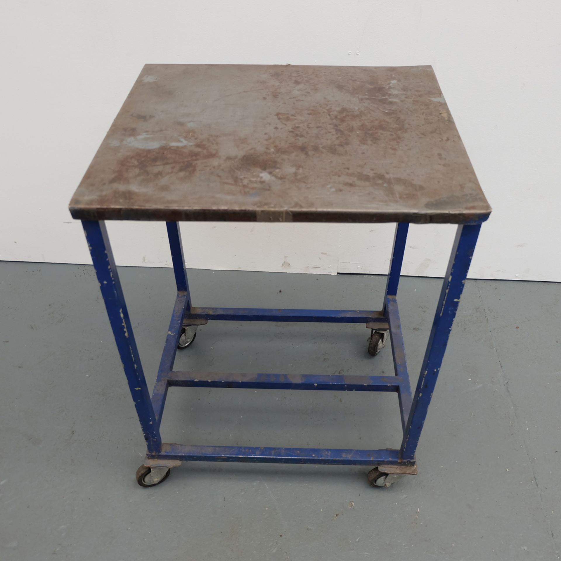 Mobile Steel Trolley on Castors. Approx Dimensions560mm x 490mm x 770mm High. - Image 2 of 3