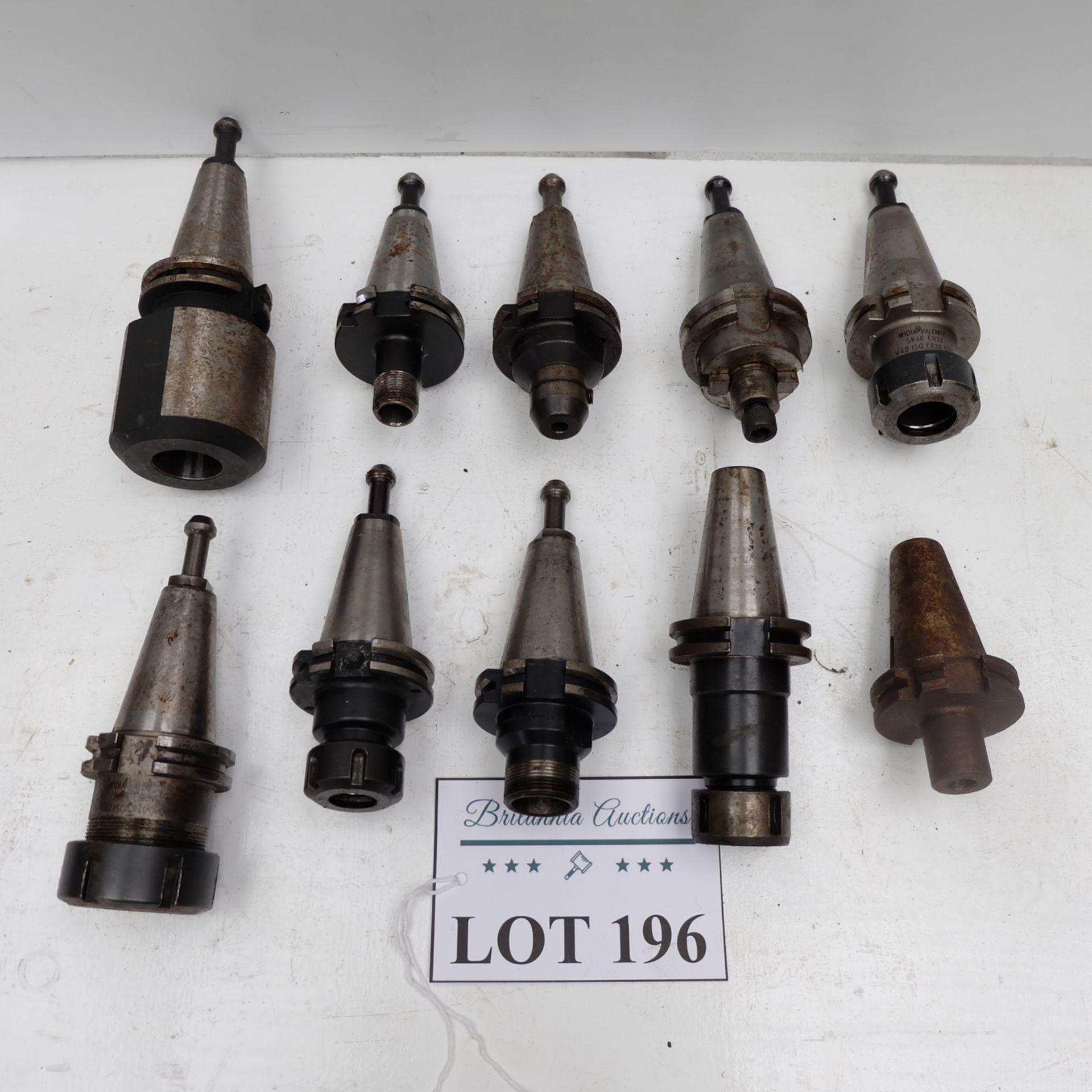 Quantity of 10 x SK40 Spindle Tooling. - Image 2 of 3