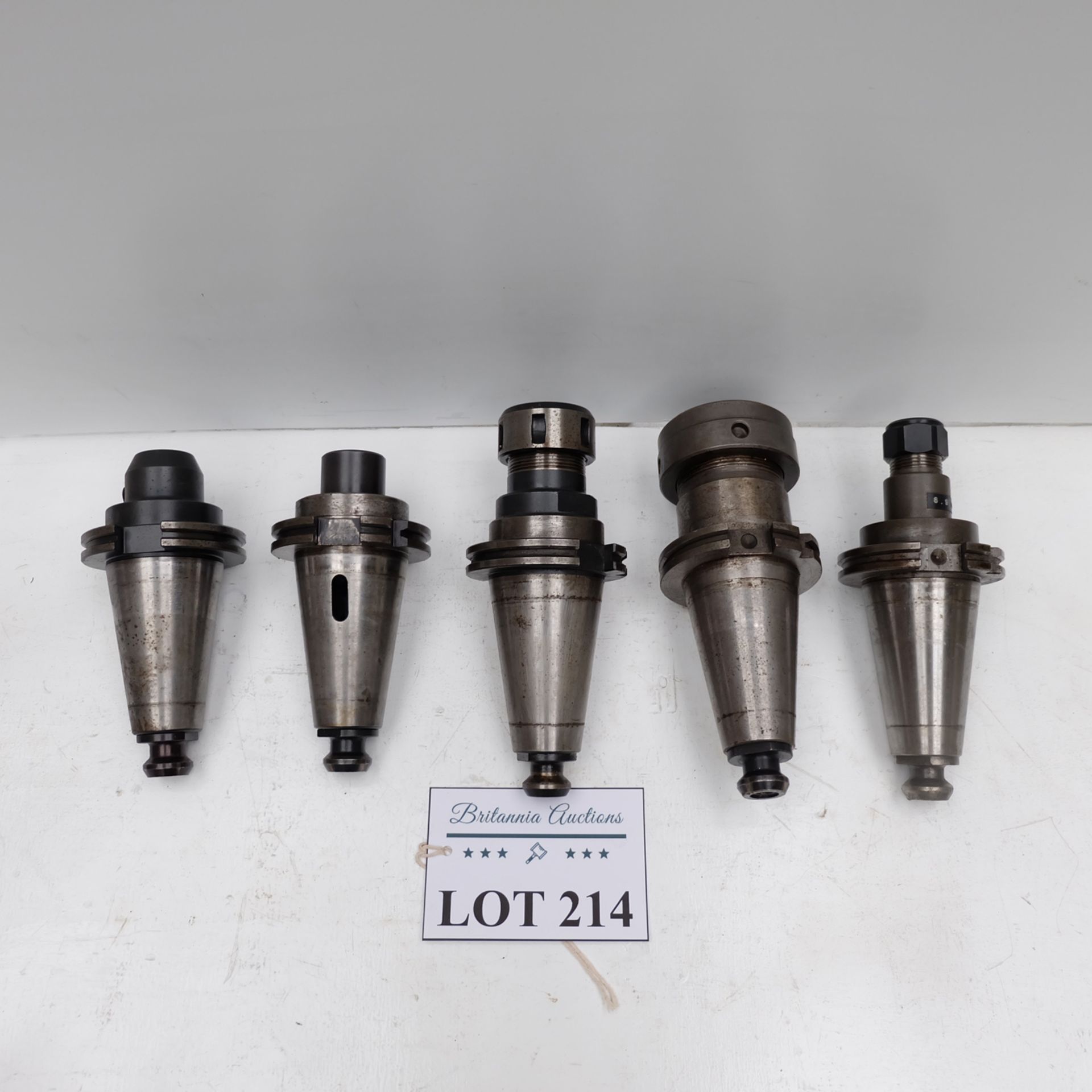 Quantity of 5 x SK 50 Spindle Tooling.