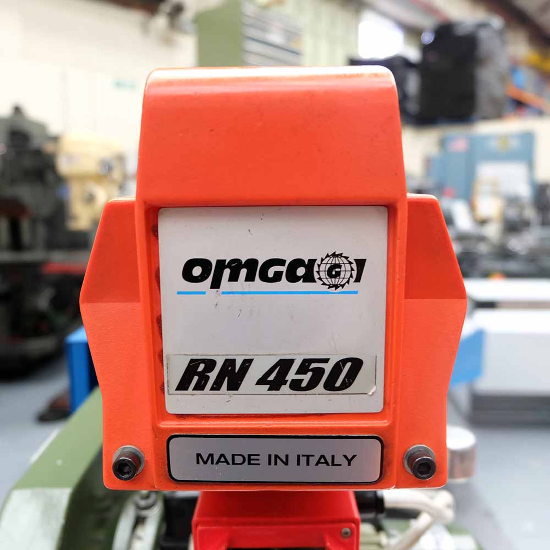 Omga Model RN 450 FM "US" Radial Arm Cross Cut Saw Saw Blade Size 12" Diameter. - Image 5 of 15