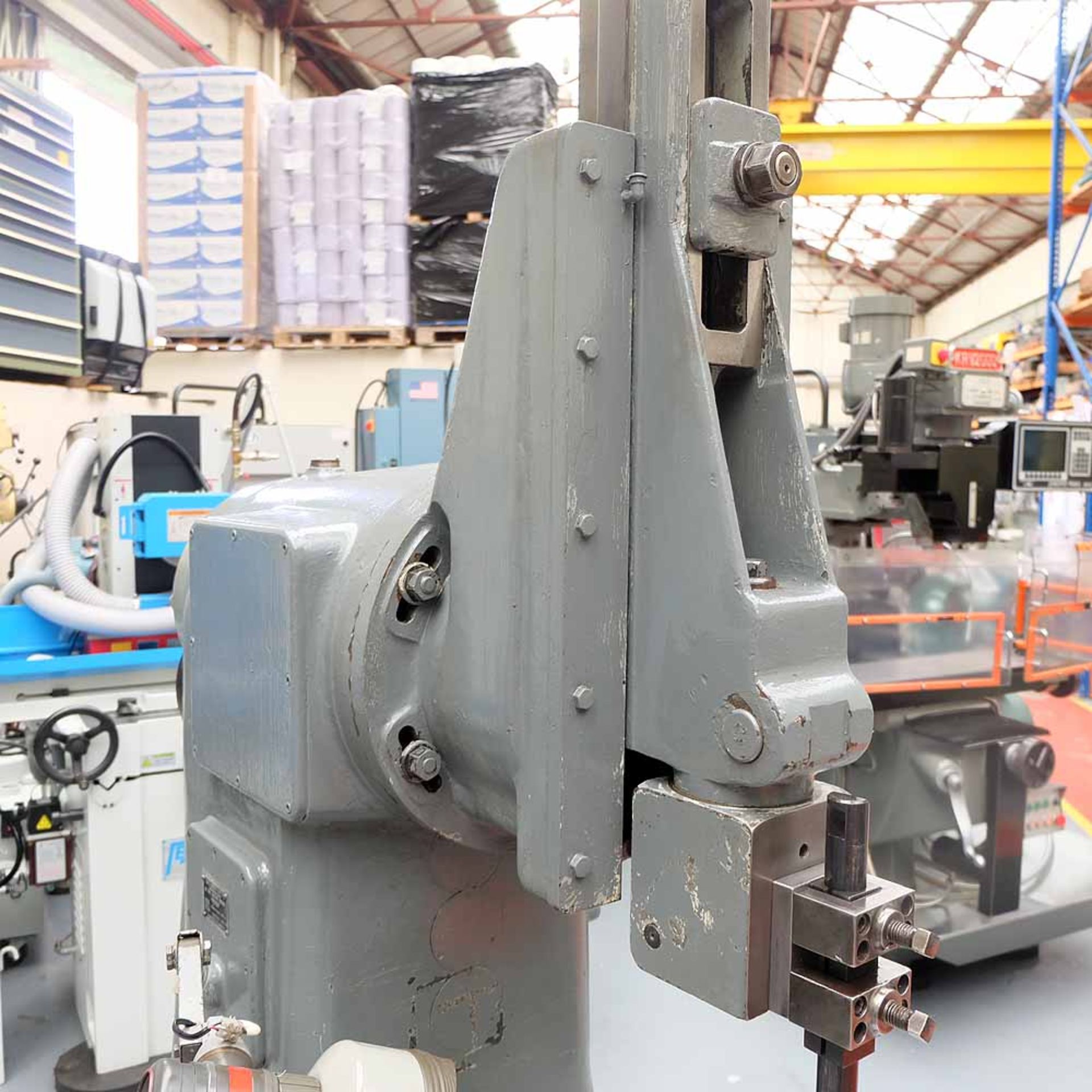 Burdett 6" Slotting Machine with Indexing Rotating Table. Table Size: 18" Diameter. - Image 3 of 13