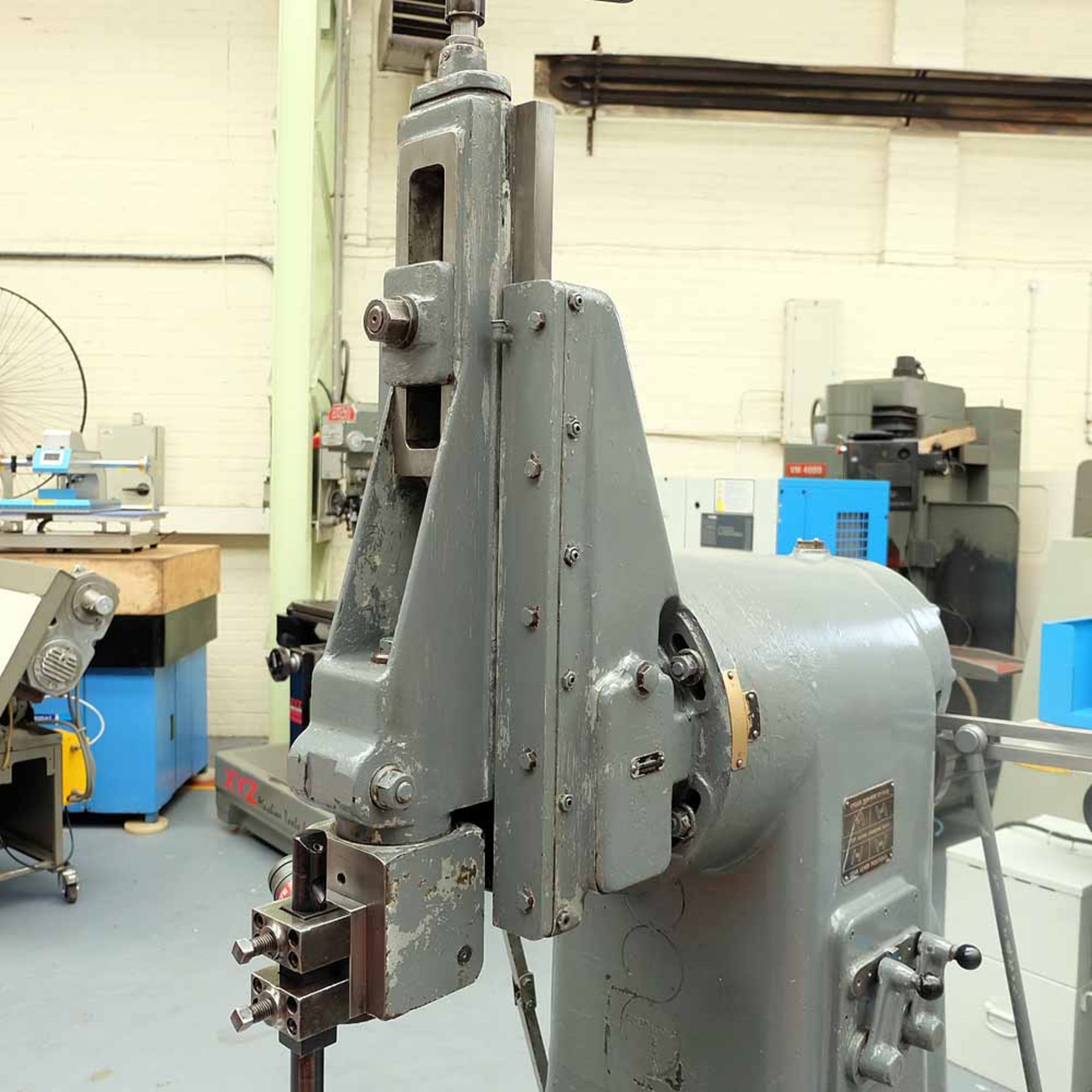 Burdett 6" Slotting Machine with Indexing Rotating Table. Table Size: 18" Diameter. - Image 2 of 13