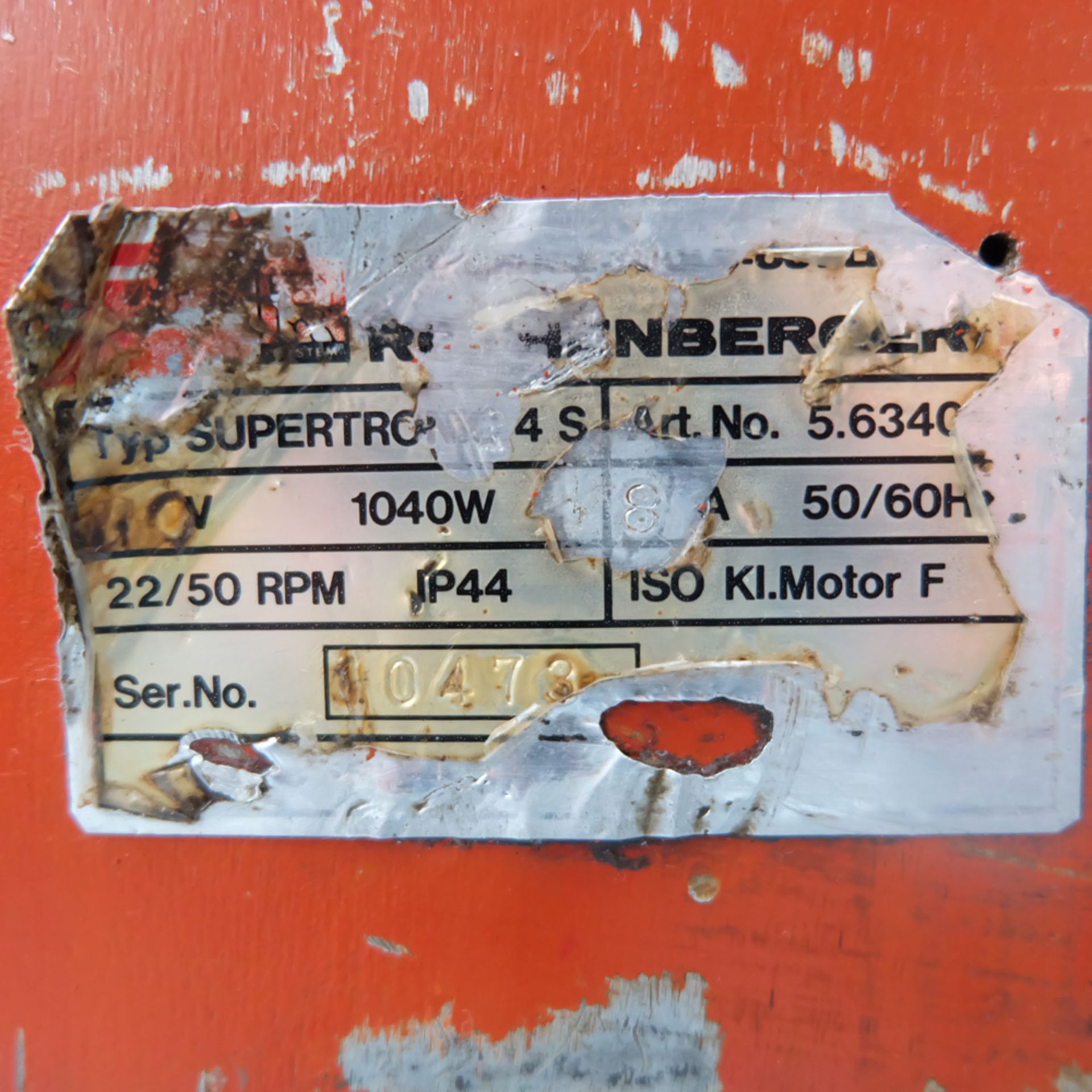 Rothenberger Supertronic 4S Pipe Threading Machine. Capacity 1/2" - 4". Motor Size 1040W. - Image 12 of 12