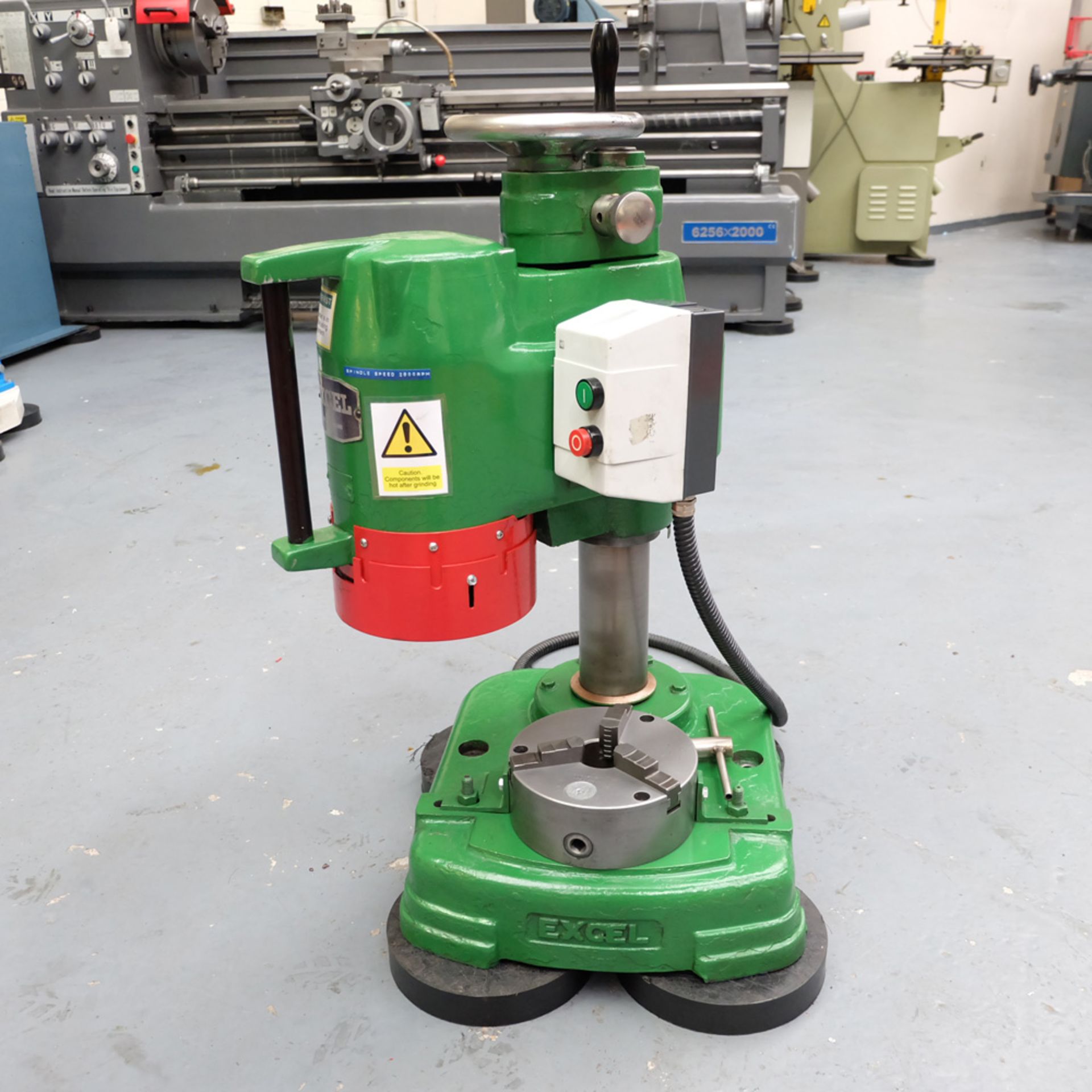 Excel Swing Head Punch & Die Grinder. Grinding Wheel Size 180mm Diameter.