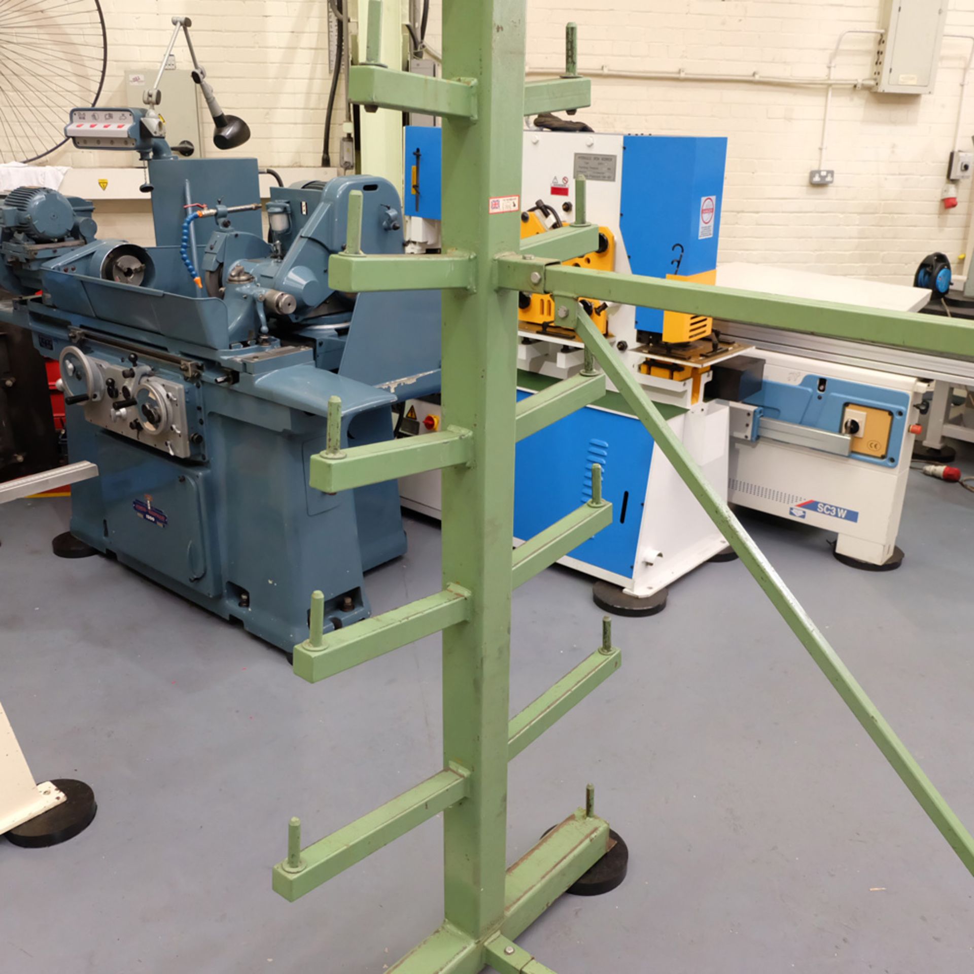 Steel Bar Rack Made By Workshop UK. Size 1900mm x 1000mm. Height 2115mm. - Image 3 of 6