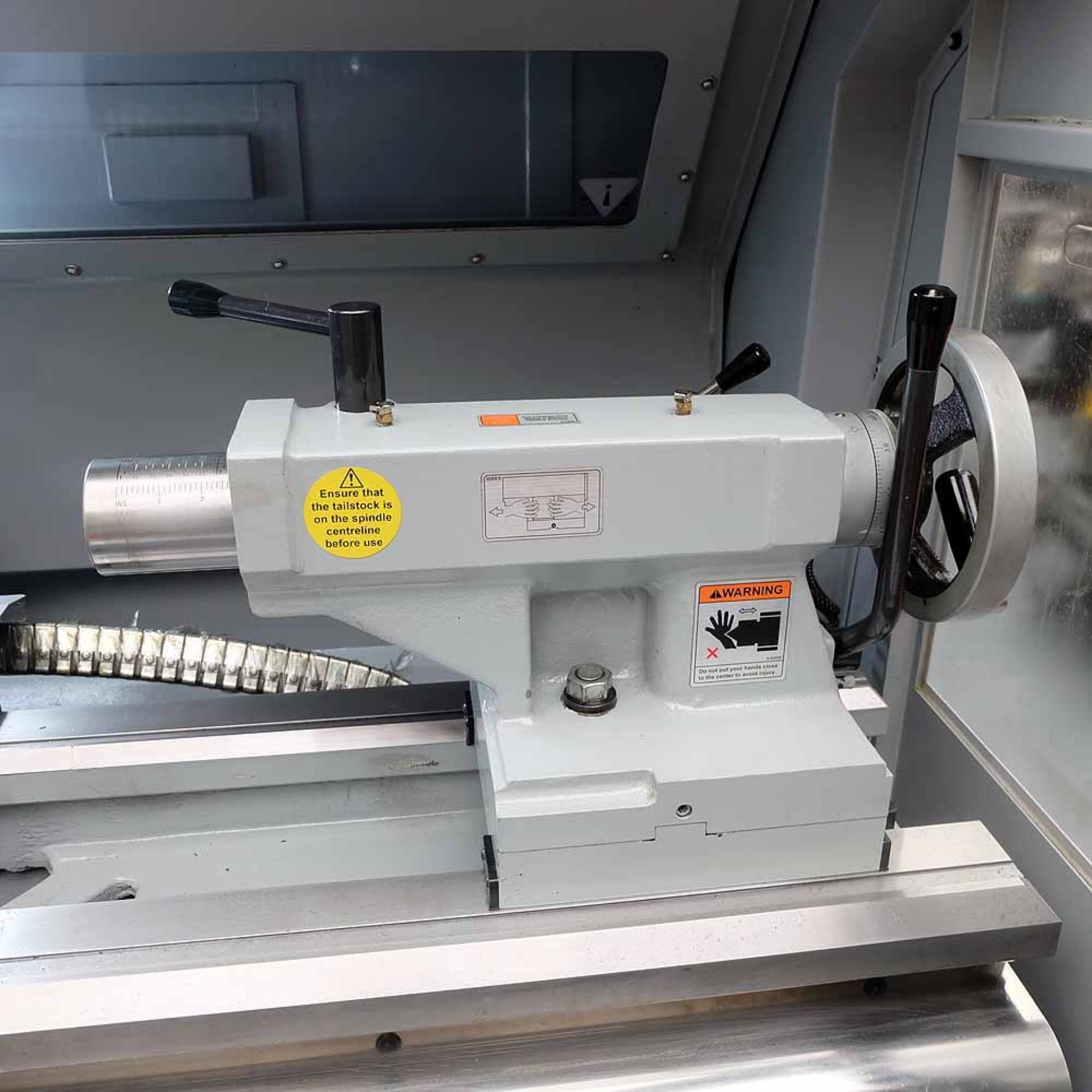 XYZ Proturn Model SLX 425 x 1.25M CNC Gap Bed Lathe. Year 2018 - Image 8 of 23