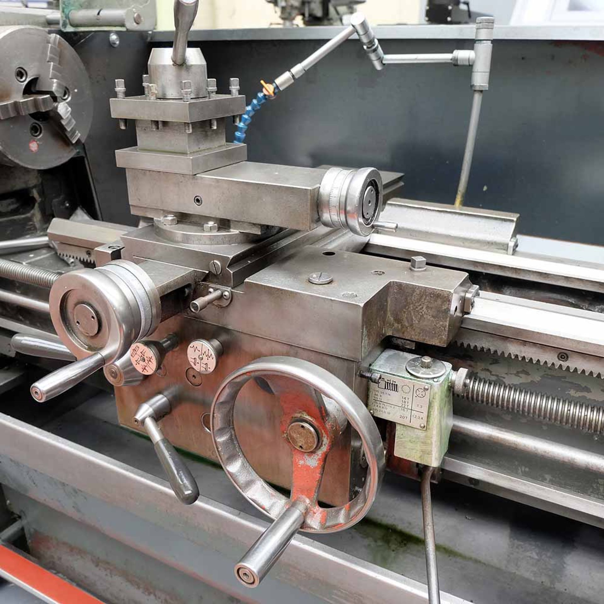 Colchester Triumph 2000 Gap Bed Centre Lathe. Capacity 15" Diameter x 50" Between Centres. - Image 7 of 10