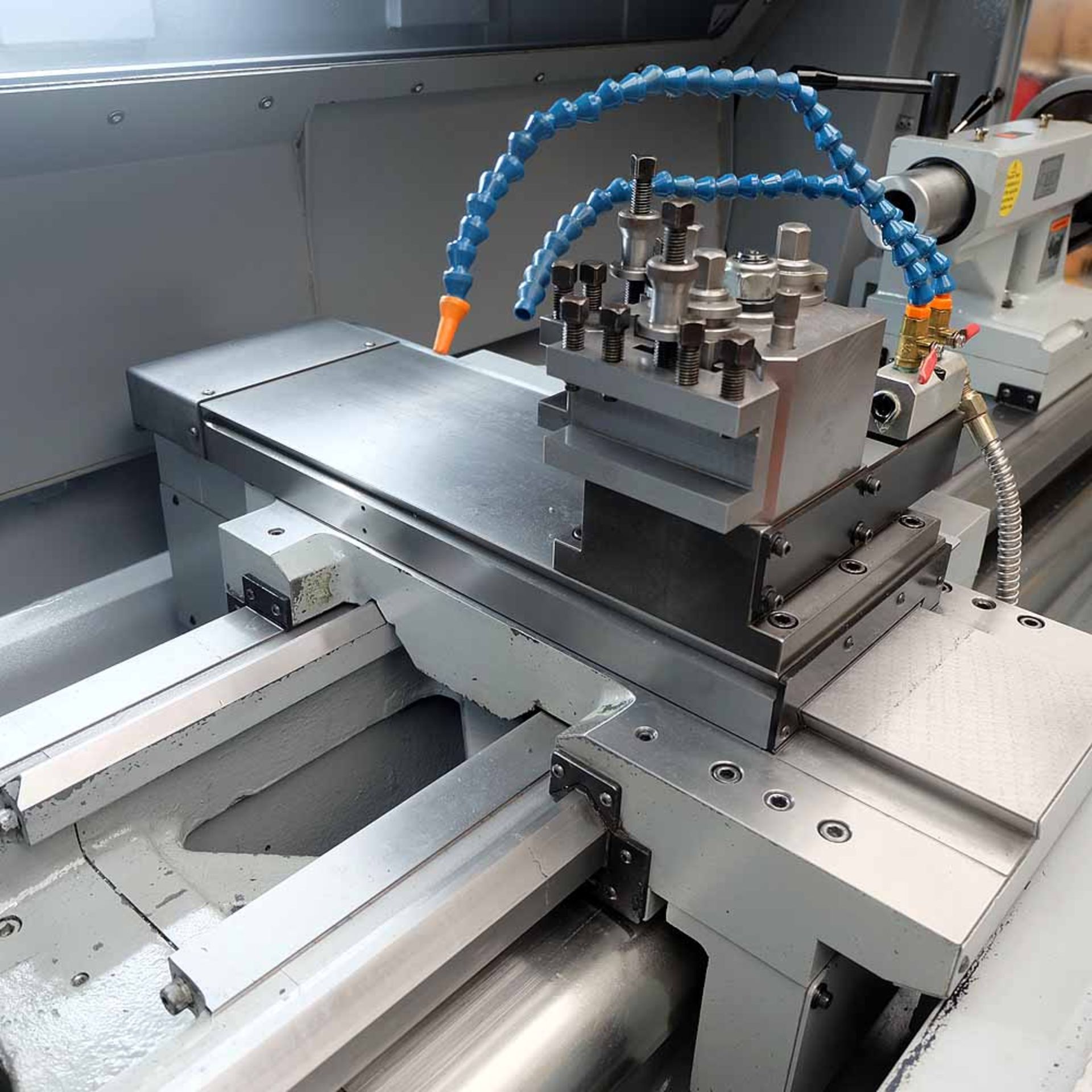 XYZ Proturn Model SLX 425 x 1.25M CNC Gap Bed Lathe. Year 2018 - Image 6 of 23