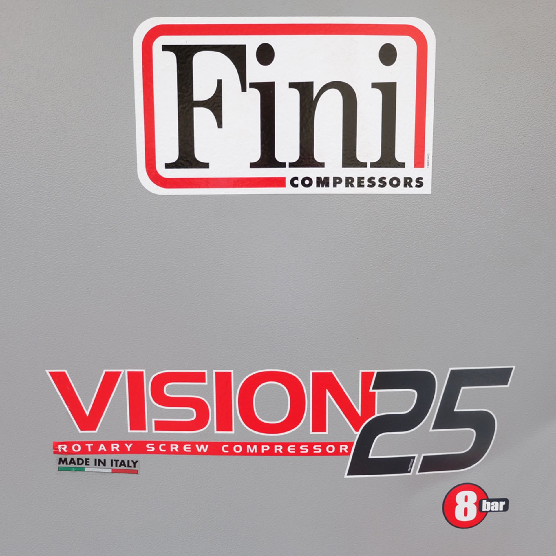 Fini Vision 25 Rotary Screw Compressor. Model: Vision 2508-500-ES-40050. Easy Tronic IV Control. - Image 3 of 11