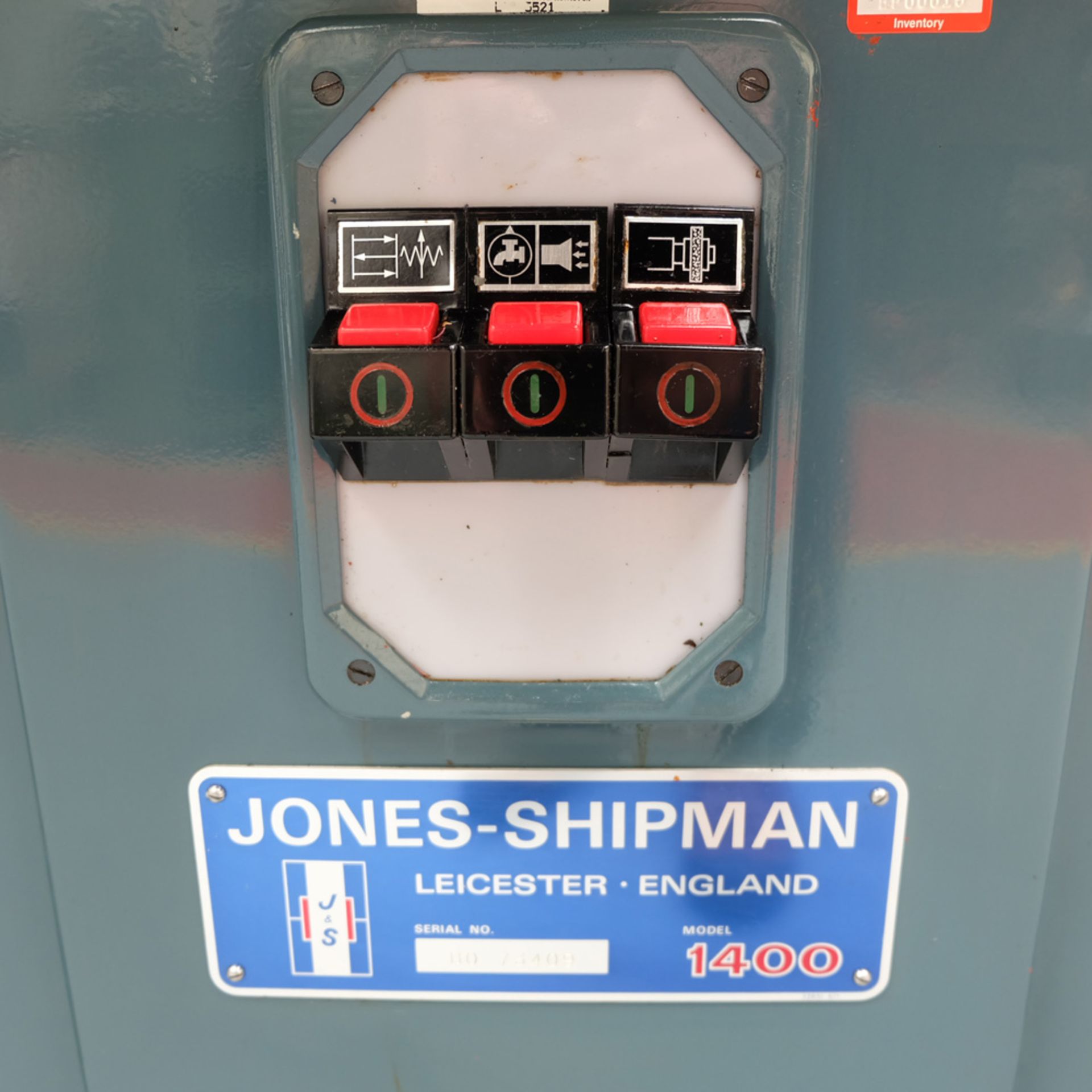 Jones & Shipman 1400P Toolroom Surface Grinder. Capacity 25" x 8". - Image 6 of 9