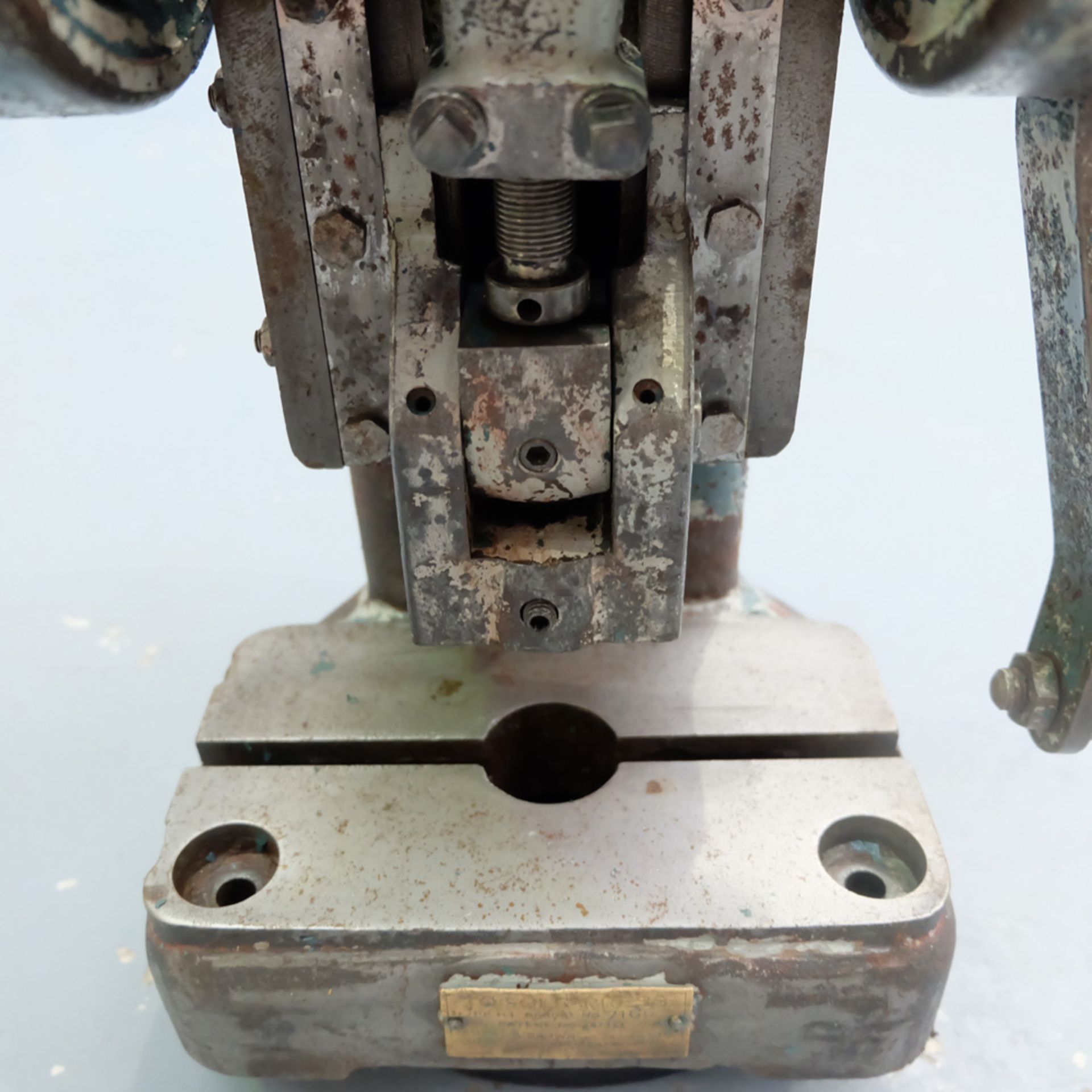 Smart & Brown Type H3 Bench Top Toggle Press. Throat Depth 2 1/4". Daylight 3". - Image 4 of 6