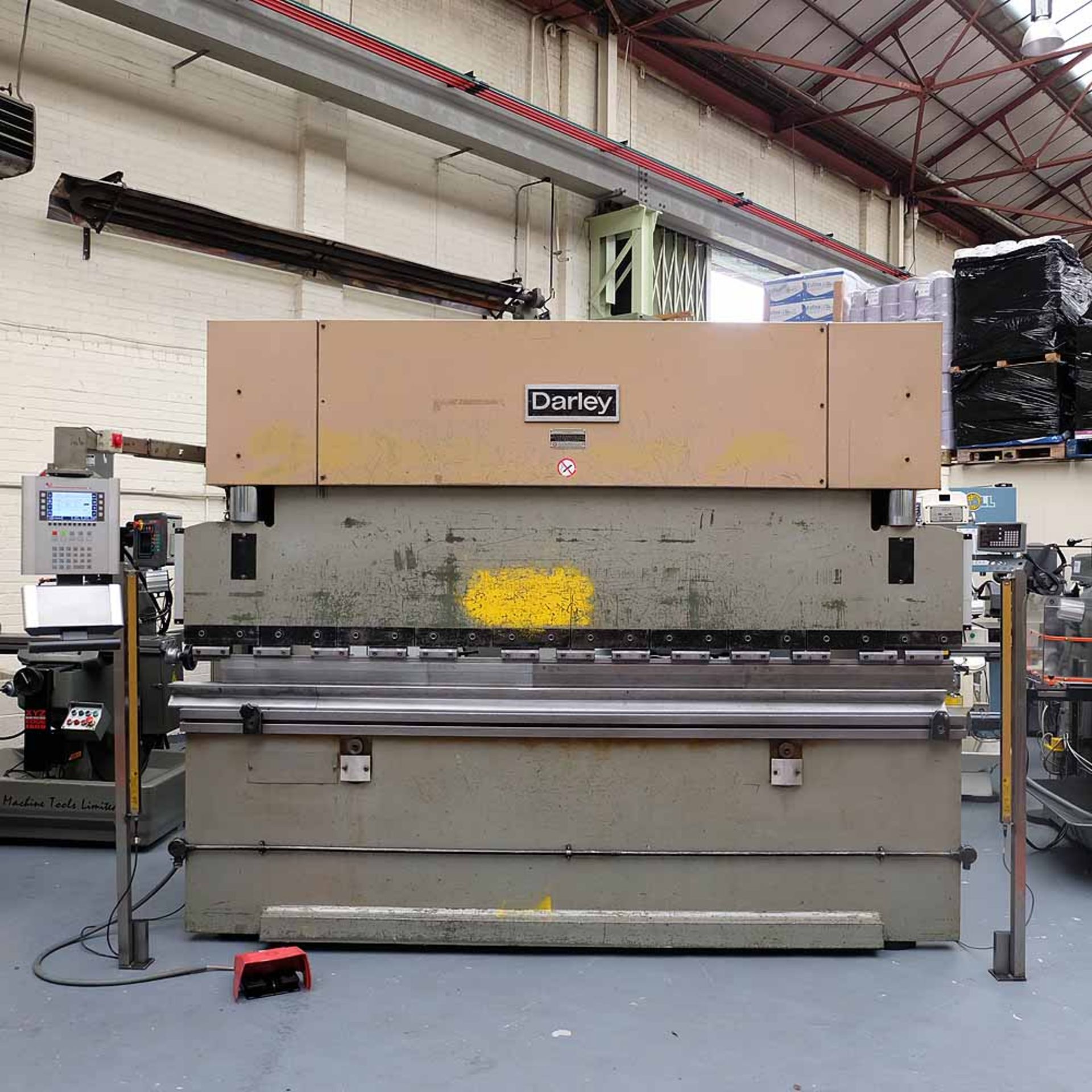 Darley Type EHP 80 Hydraulic Downstroke Press Brake With Esa S530 CNC Control.