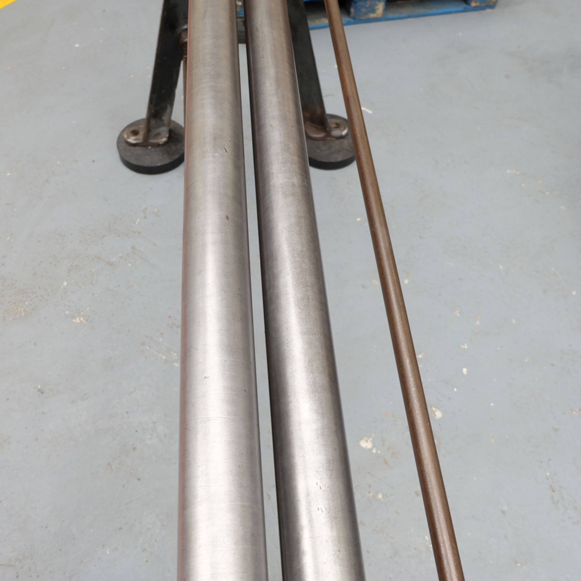 Edwards Besco Initial Pinch Hand Rolls. Working Length 72". Diameter of Rolls 3". Bottom Slip Roll. - Image 5 of 7