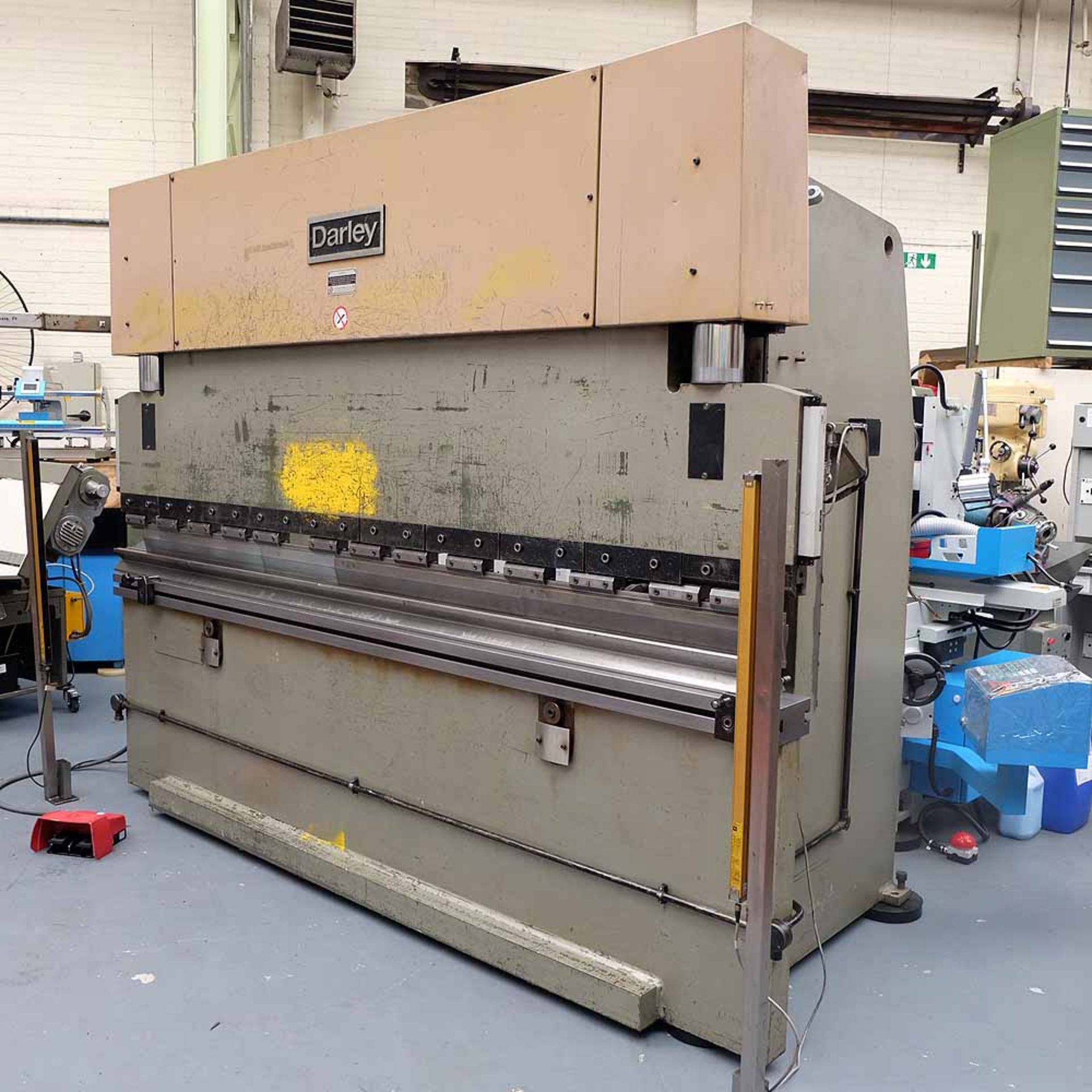 Darley Type EHP 80 Hydraulic Downstroke Press Brake With Esa S530 CNC Control. - Image 2 of 11