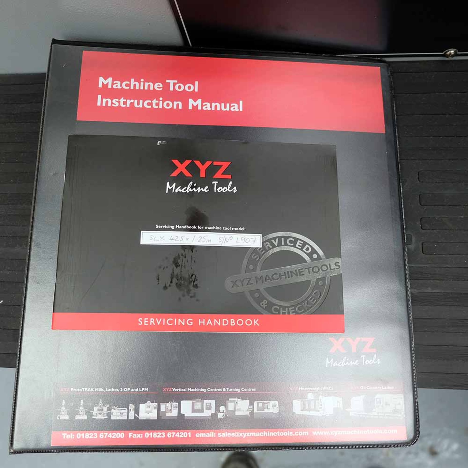 XYZ Proturn Model SLX 425 x 1.25M CNC Gap Bed Lathe. Year 2018 - Image 22 of 23