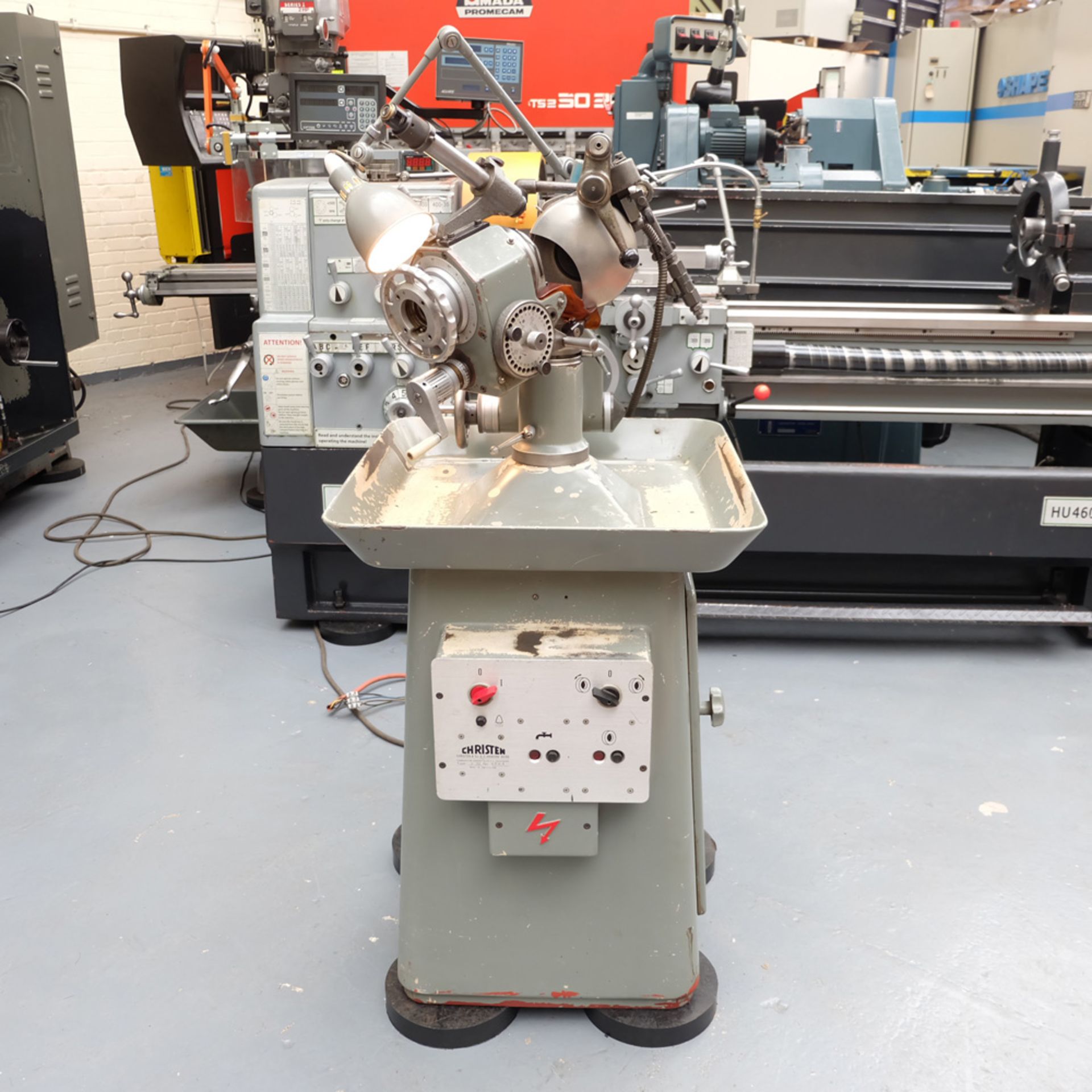 Christen Type 2-32 Twist Drill Grinding Machine. Capacity 2-32mm. Angles 60 - 180 Degrees - Image 2 of 15