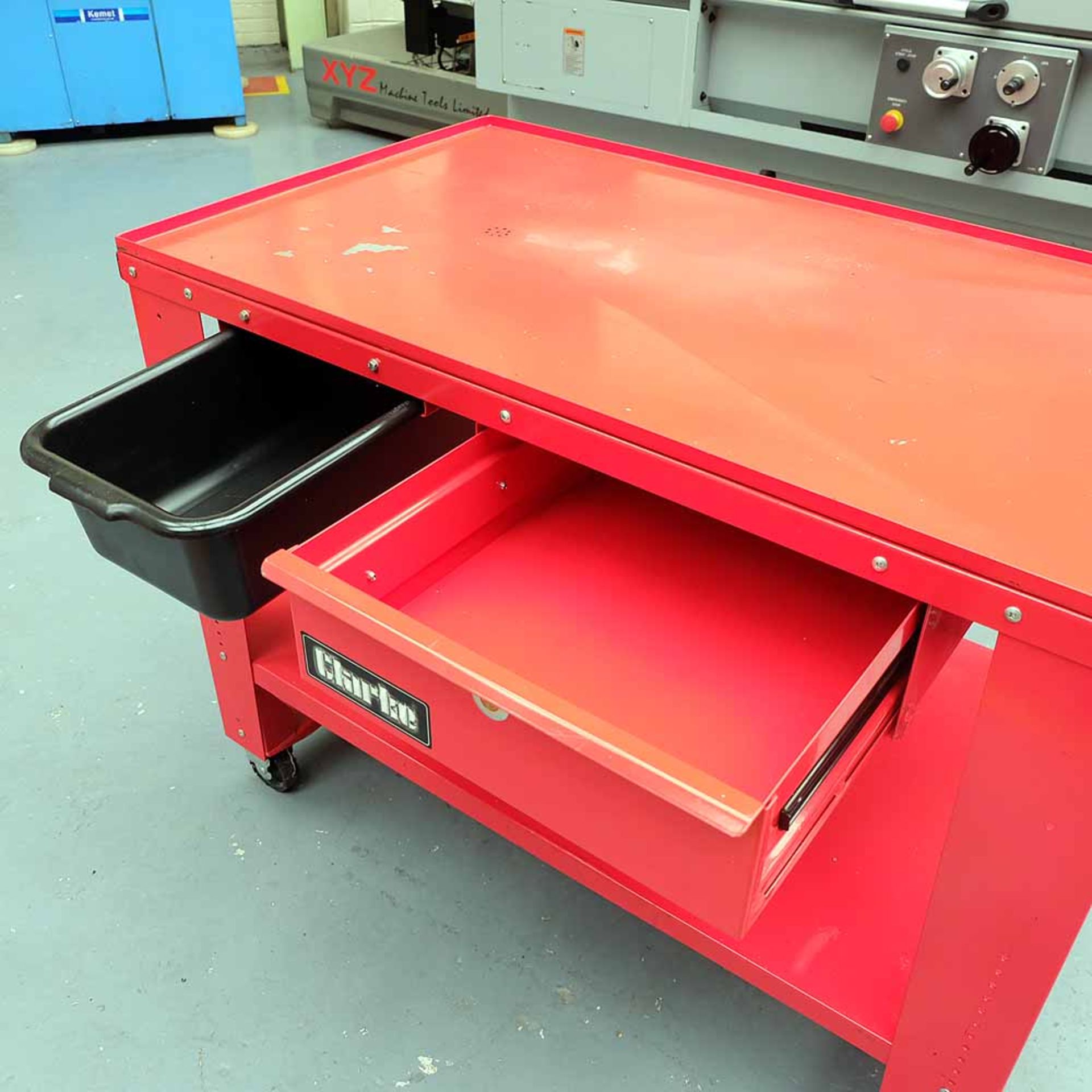 Clarke Model CERT1225 Mobile Steel Engine Repair Table. Work Surface 1225 x 730mm. - Image 2 of 4