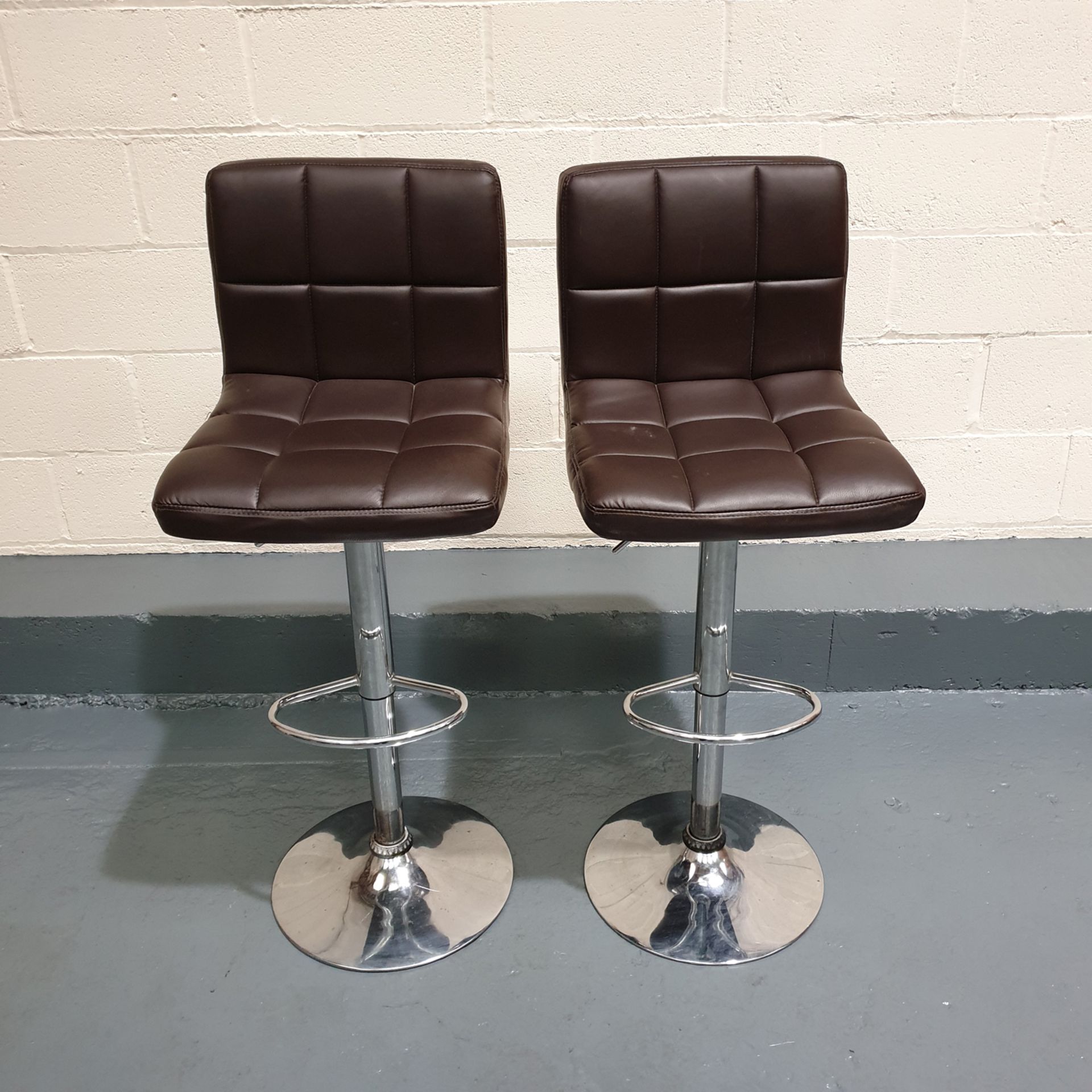 2 x Adjustable Bar Stools.